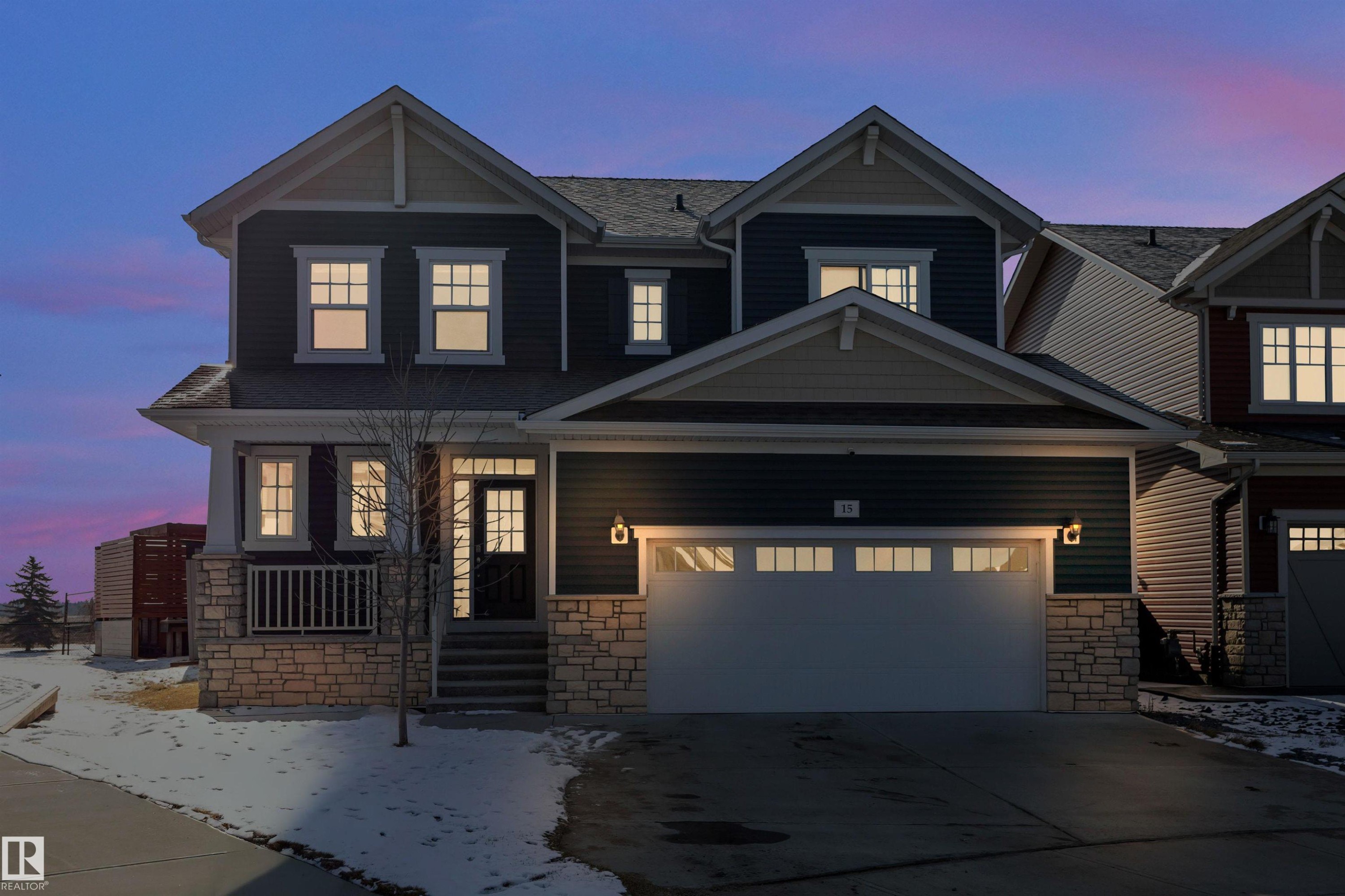 15 Promenade Point(E), Beaumont, AB - Outdoor With Facade
