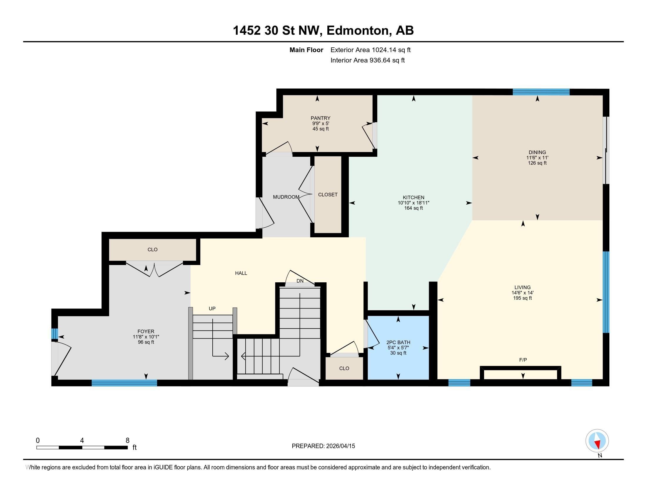 Floor plan - 1452 30 Street, Edmonton, AB - Other