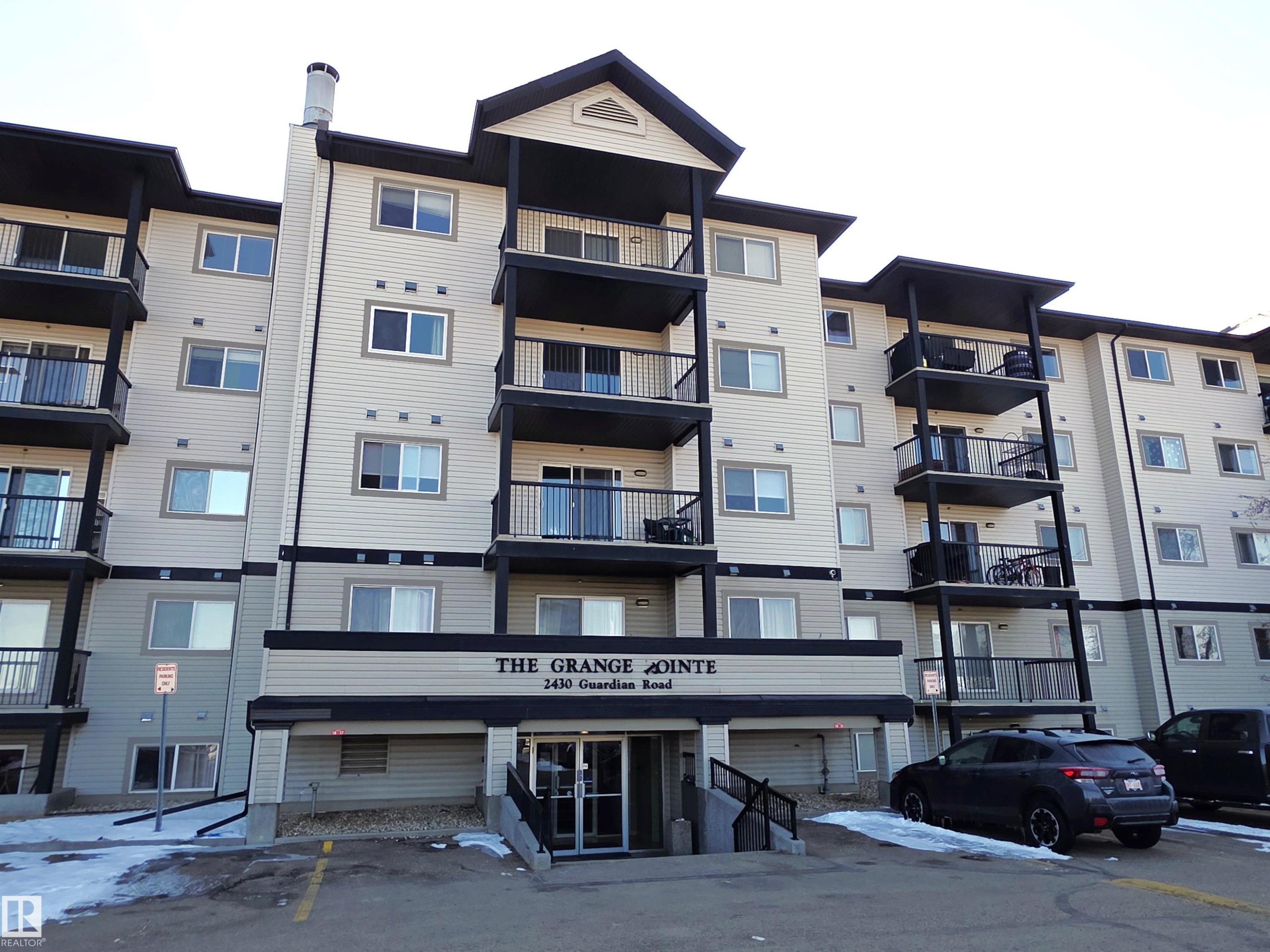 118 2430 Guardian Road, Edmonton, AB - Outdoor With Balcony With Facade