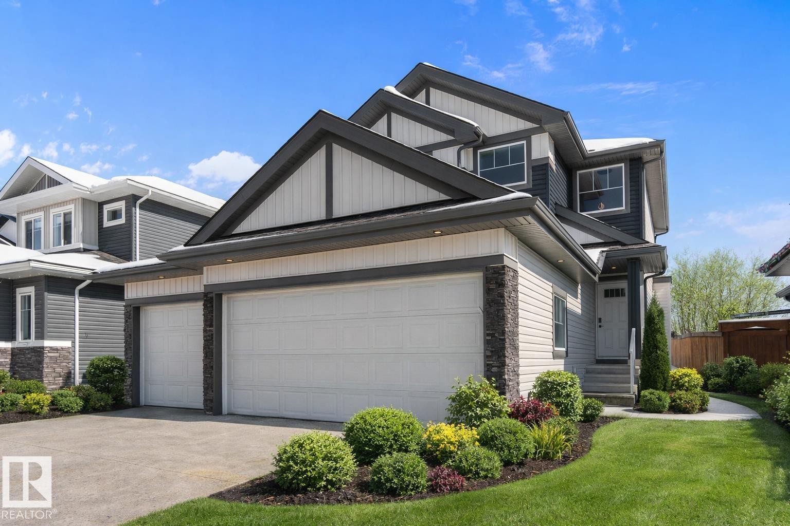 36 Maple Crescent, Gibbons, AB - Outdoor With Facade