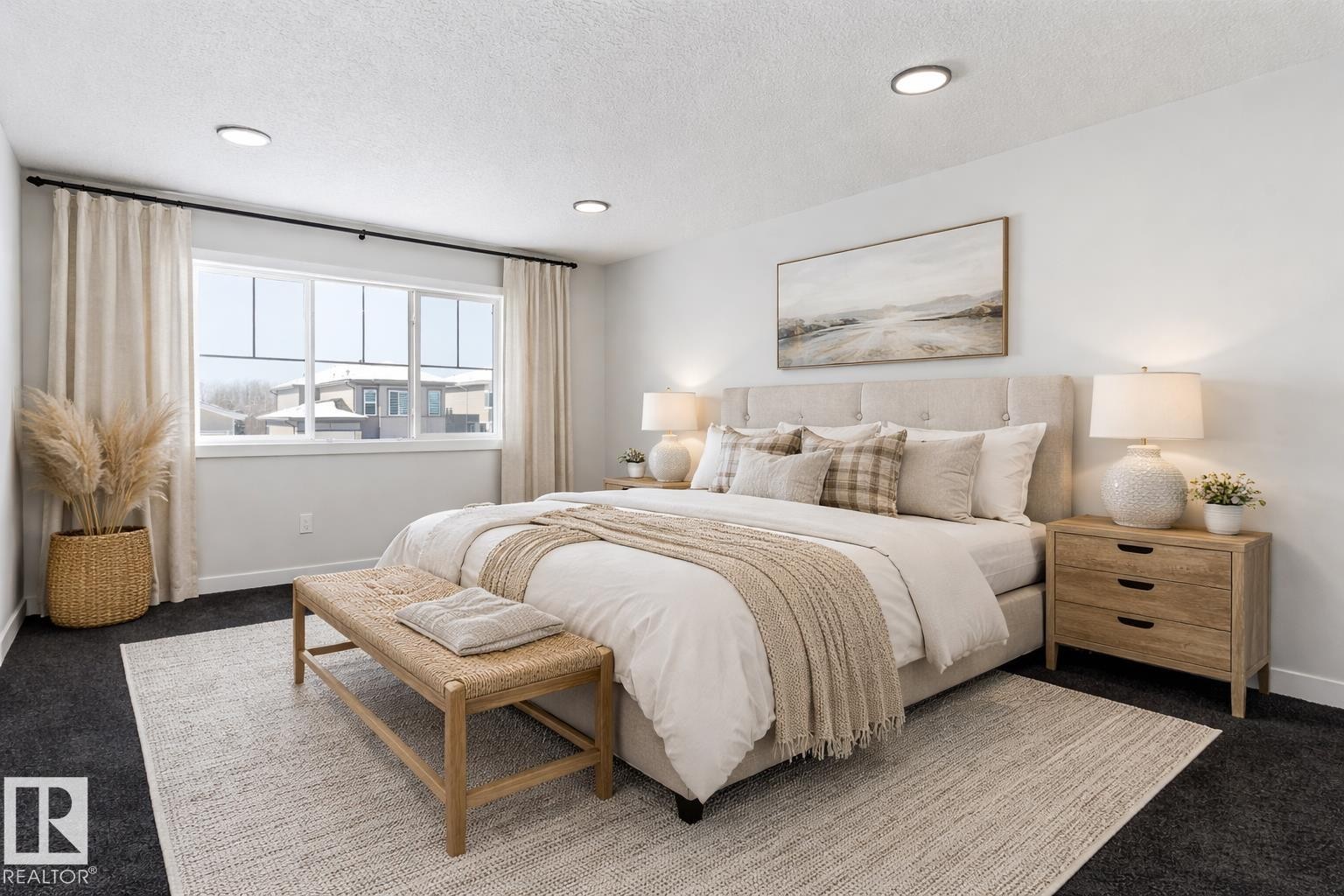 36 Maple Crescent, Gibbons, AB - Indoor Photo Showing Bedroom