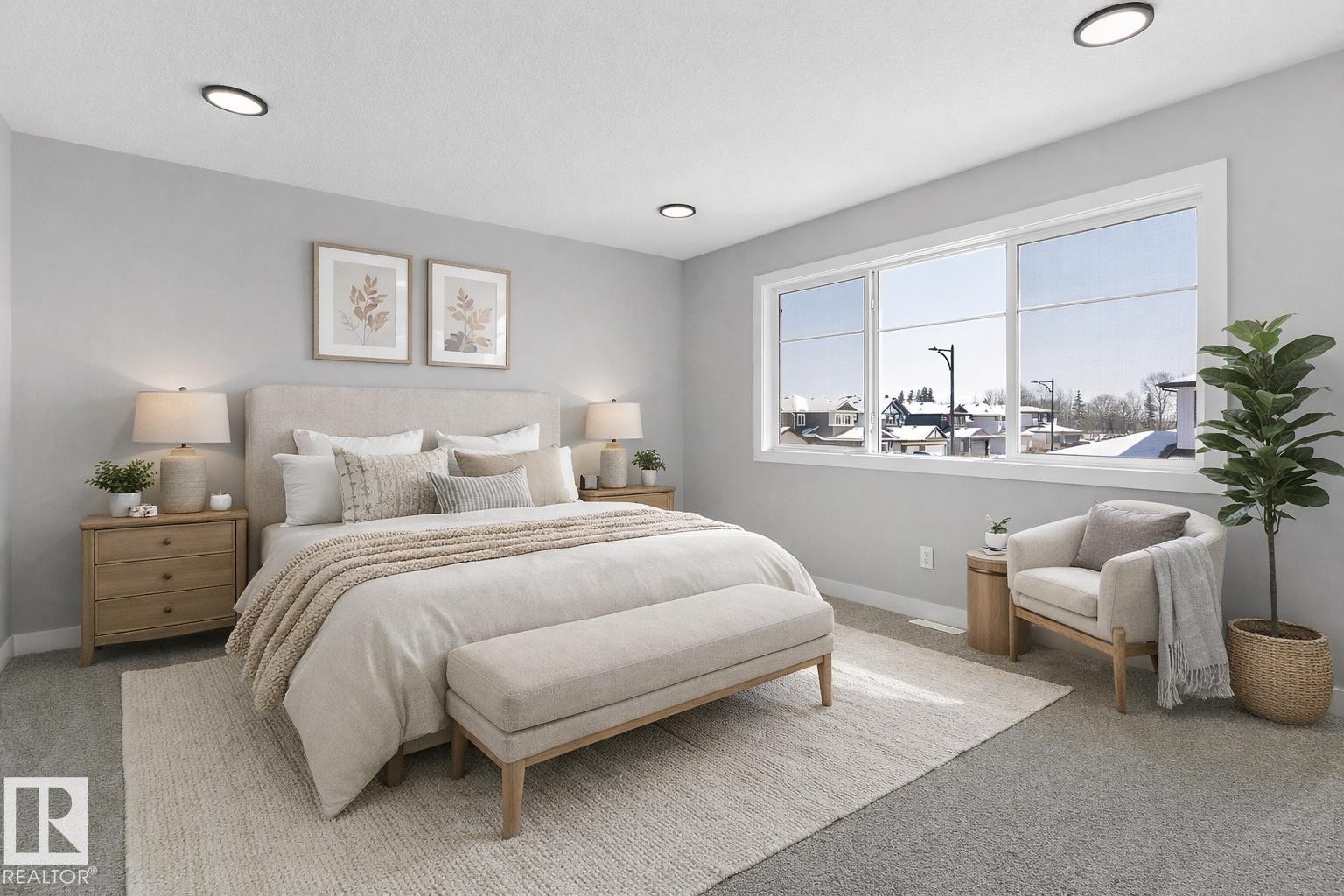 72 Maple Crescent, Gibbons, AB - Indoor Photo Showing Bedroom