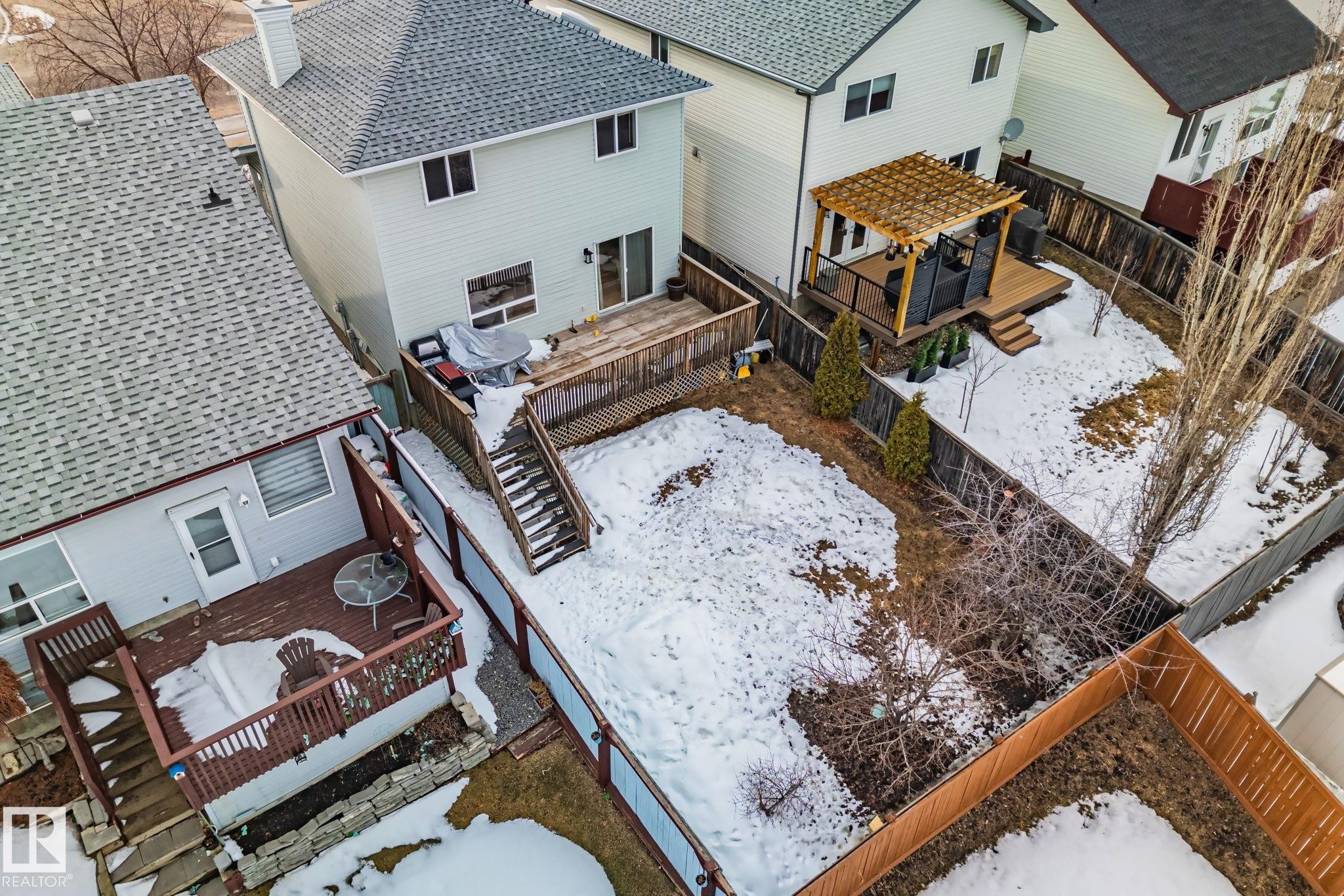 15117 Miller Boulevard, Edmonton, AB - Outdoor With Deck Patio Veranda With Exterior