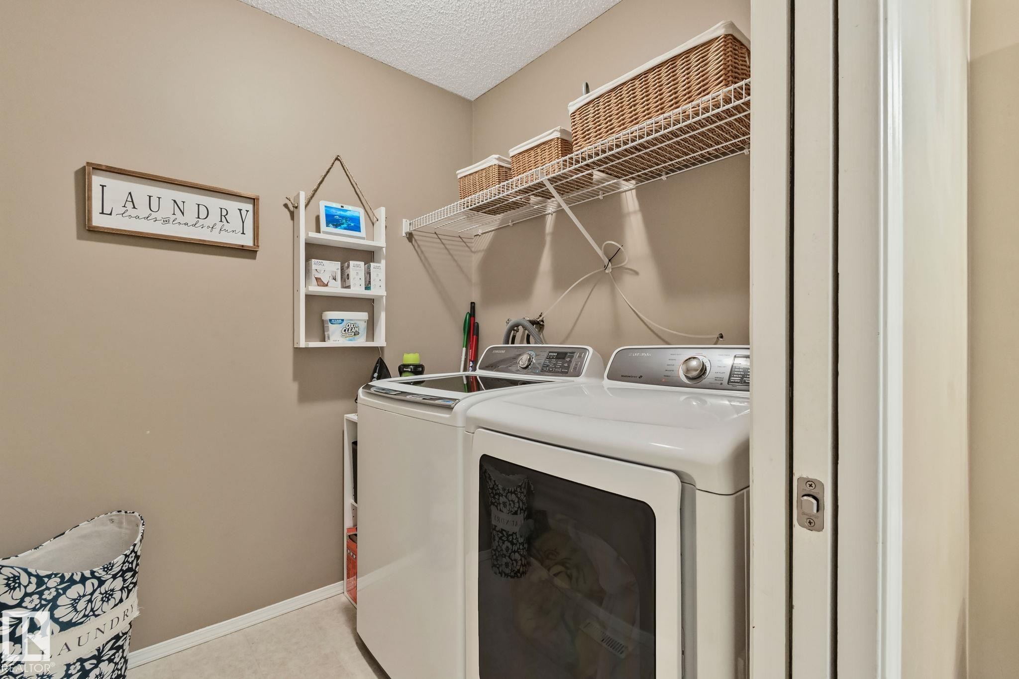 15117 Miller Boulevard, Edmonton, AB - Indoor Photo Showing Laundry Room