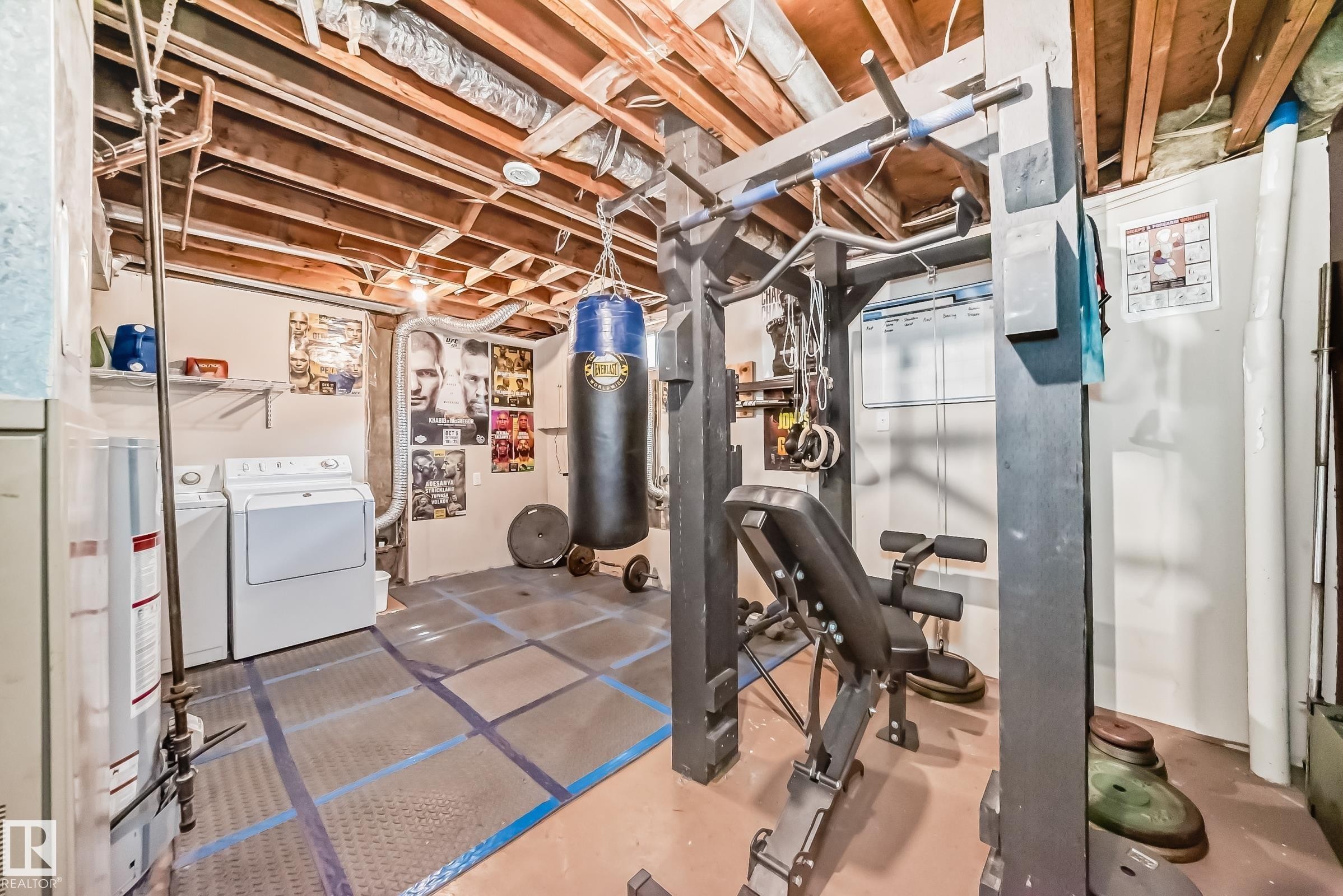 8113 27 Avenue, Edmonton, AB - Indoor Photo Showing Basement