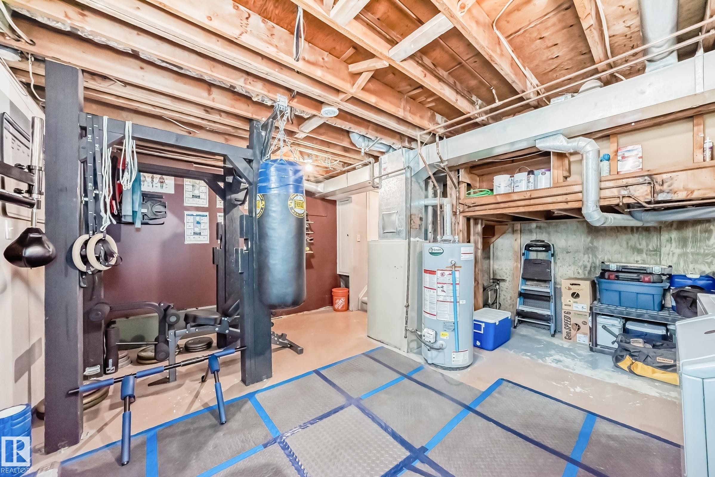8113 27 Avenue, Edmonton, AB - Indoor Photo Showing Basement