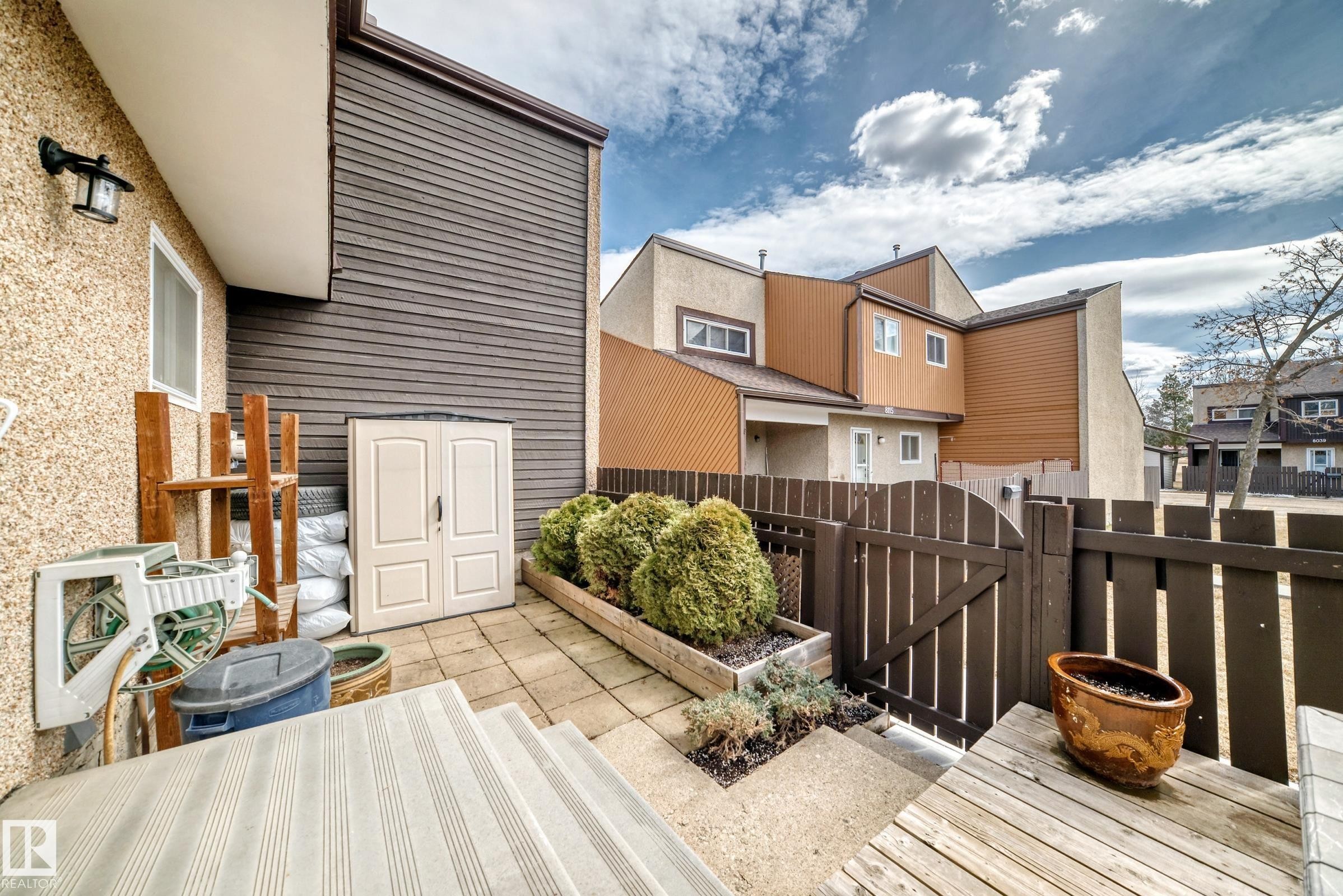 8113 27 Avenue, Edmonton, AB - Outdoor With Deck Patio Veranda With Exterior