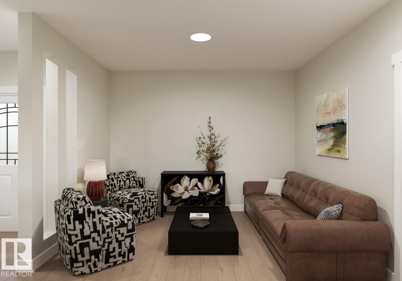 262 Falcon Crescent, Leduc, AB - Indoor Photo Showing Living Room