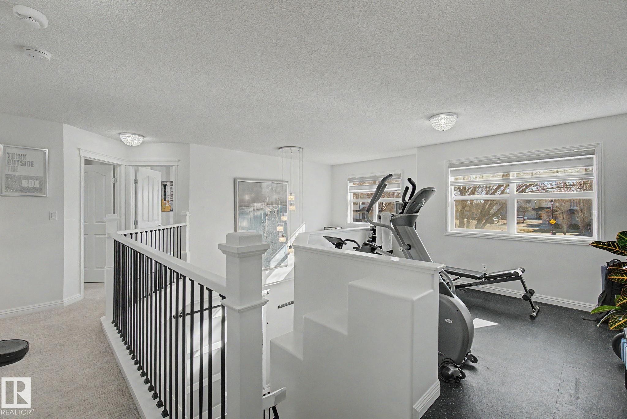1850 Towne Centre Boulevard, Edmonton, AB - Indoor Photo Showing Gym Room