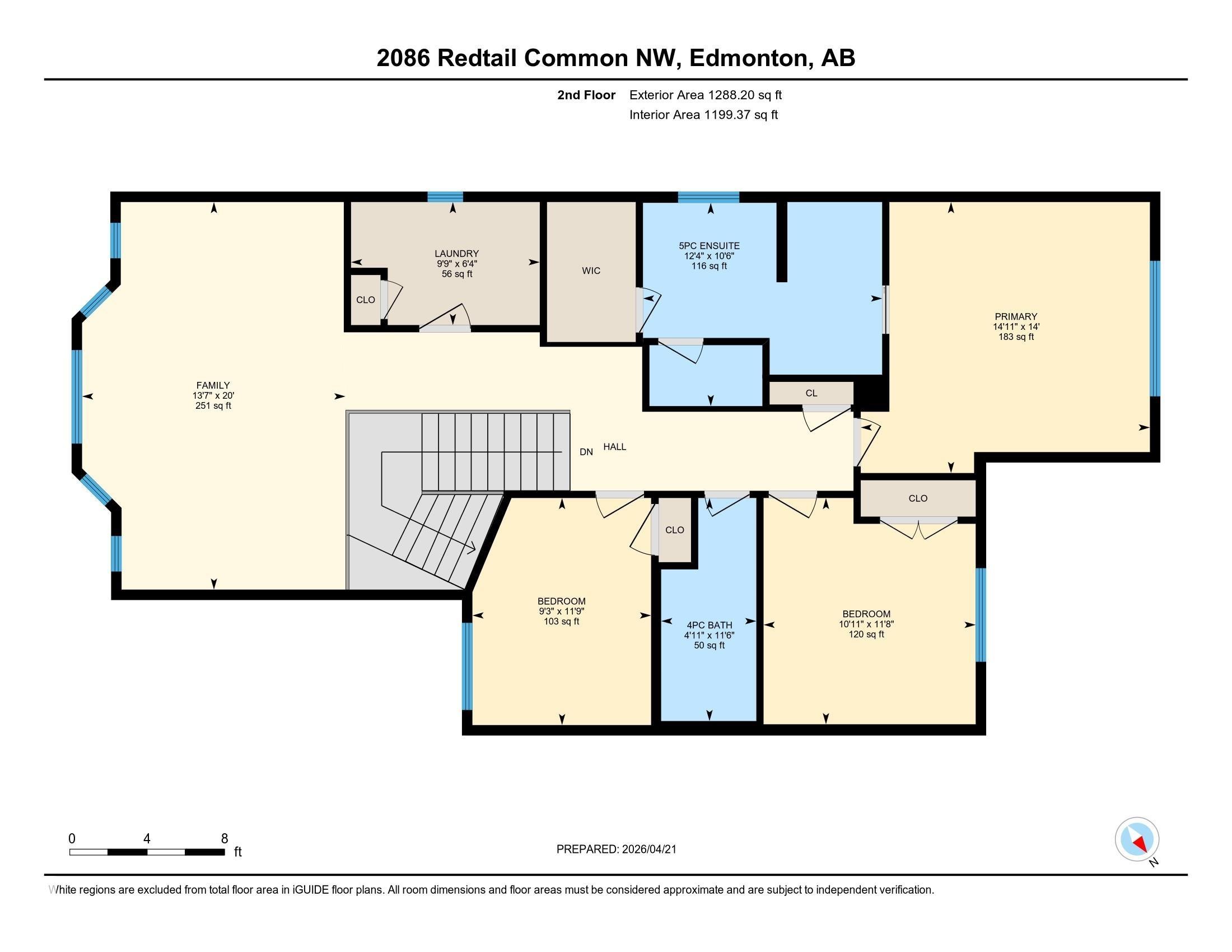 Floor plan - 2086 Redtail Common, Edmonton, AB - Other