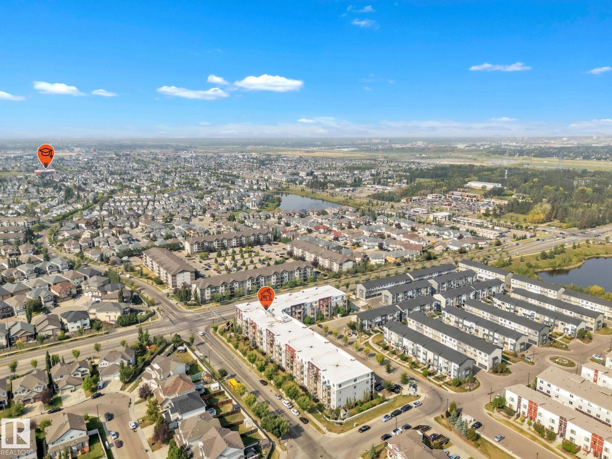 203 812 Welsh Drive, Edmonton, AB - Outdoor With View