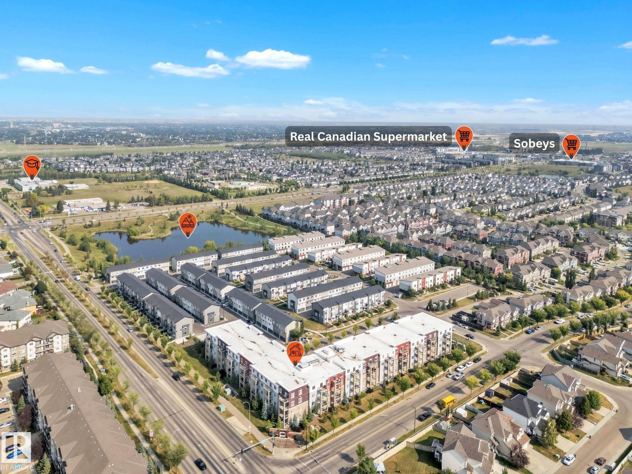 203 812 Welsh Drive, Edmonton, AB - Outdoor With View