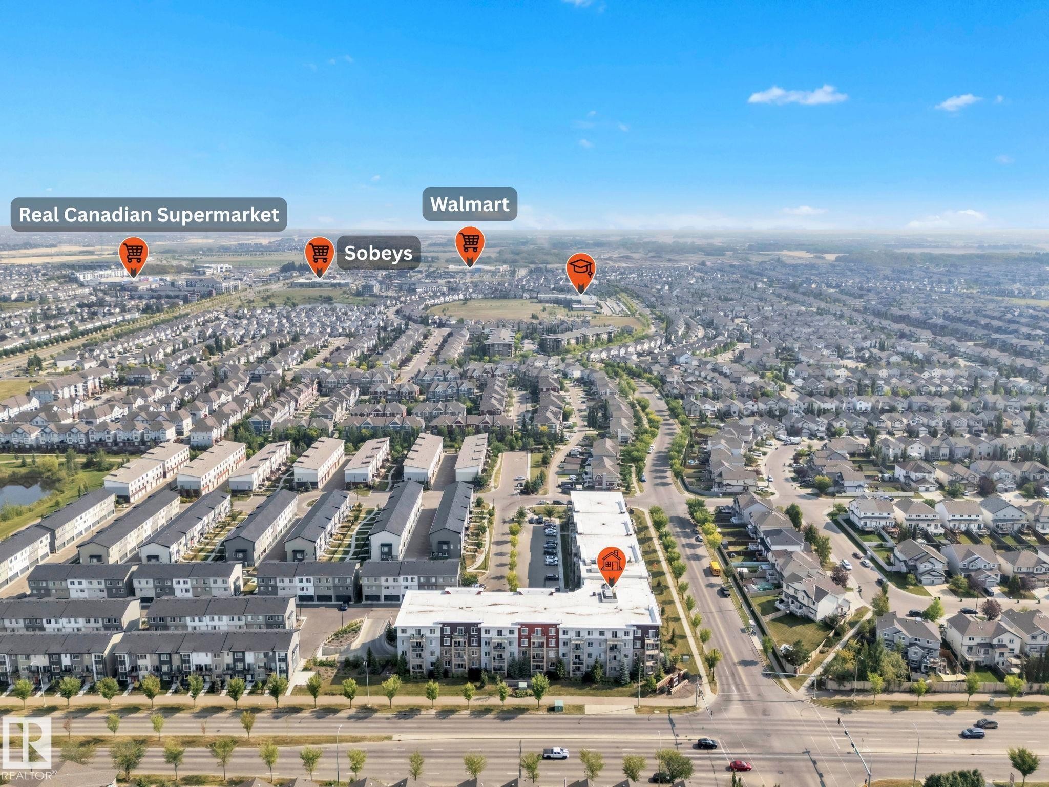 203 812 Welsh Drive, Edmonton, AB - Outdoor With View