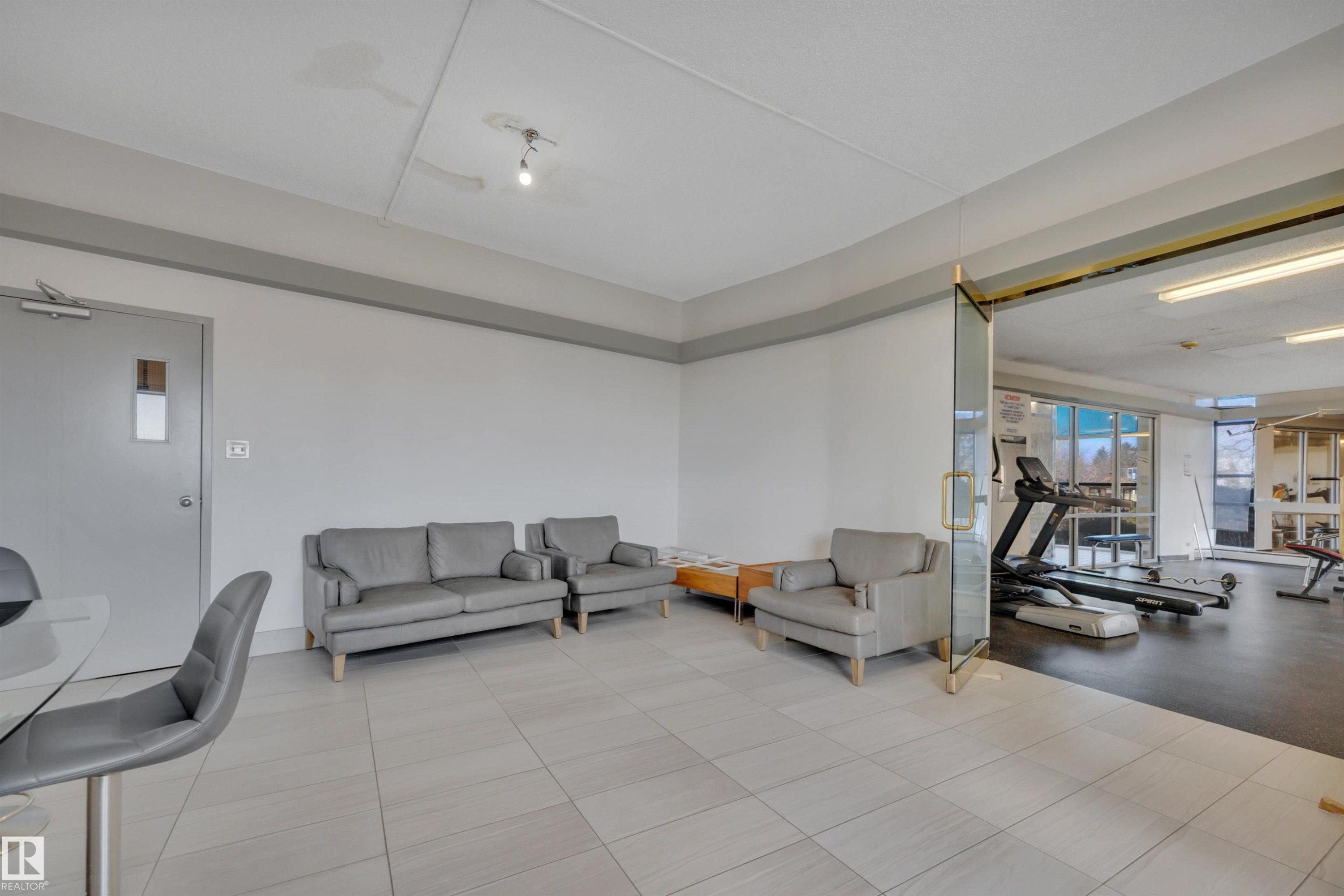 210 10883 Saskatchewan Drive, Edmonton, AB - Indoor Photo Showing Gym Room