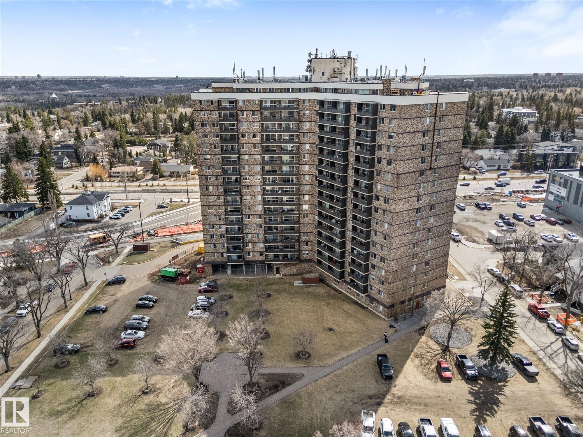 102 13910 Stony Plain Road, Edmonton, AB - Outdoor With View