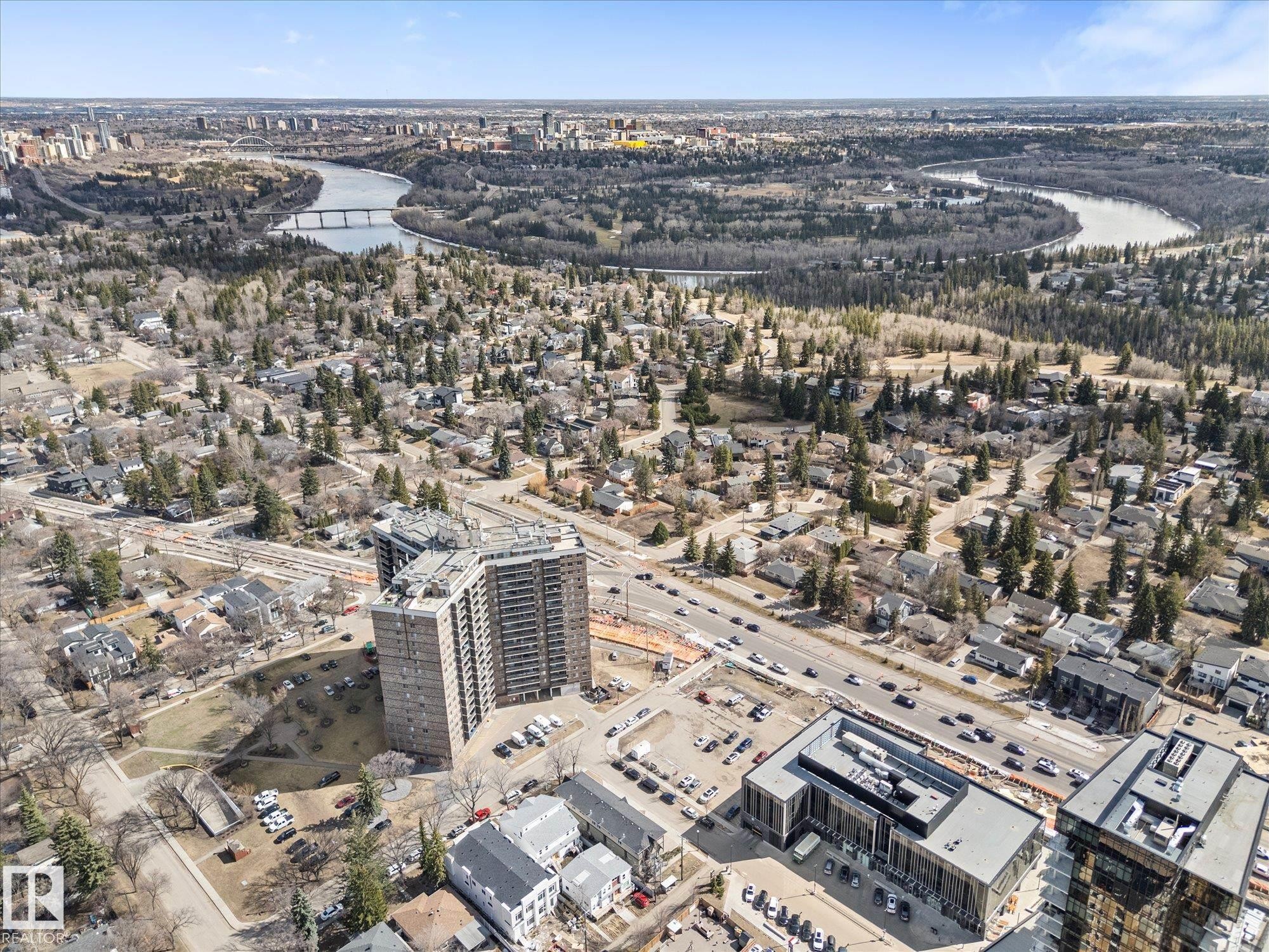 102 13910 Stony Plain Road, Edmonton, AB - Outdoor With View