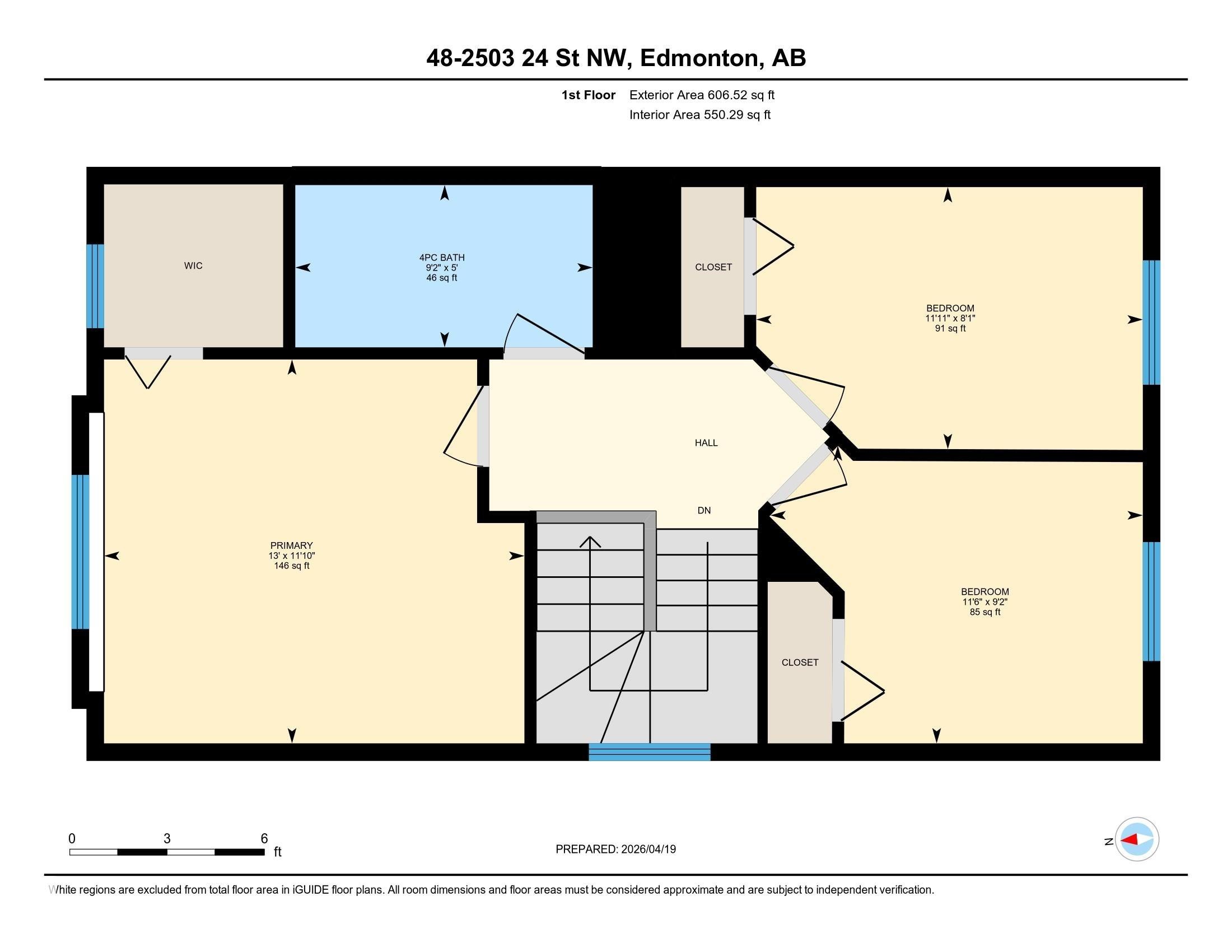 Floor plan - 48 2503 24 Street, Edmonton, AB - Other