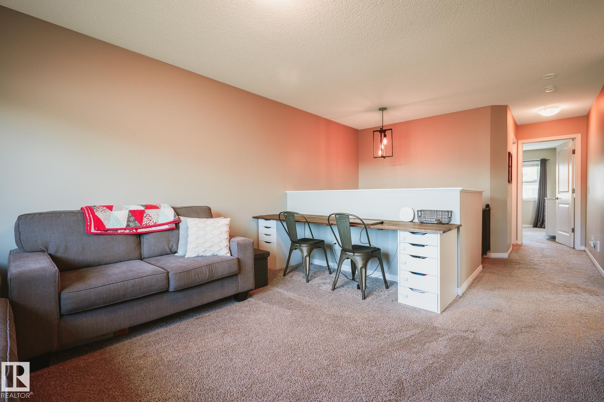 1245 Mcconachie Boulevard, Edmonton, AB - Indoor Photo Showing Living Room