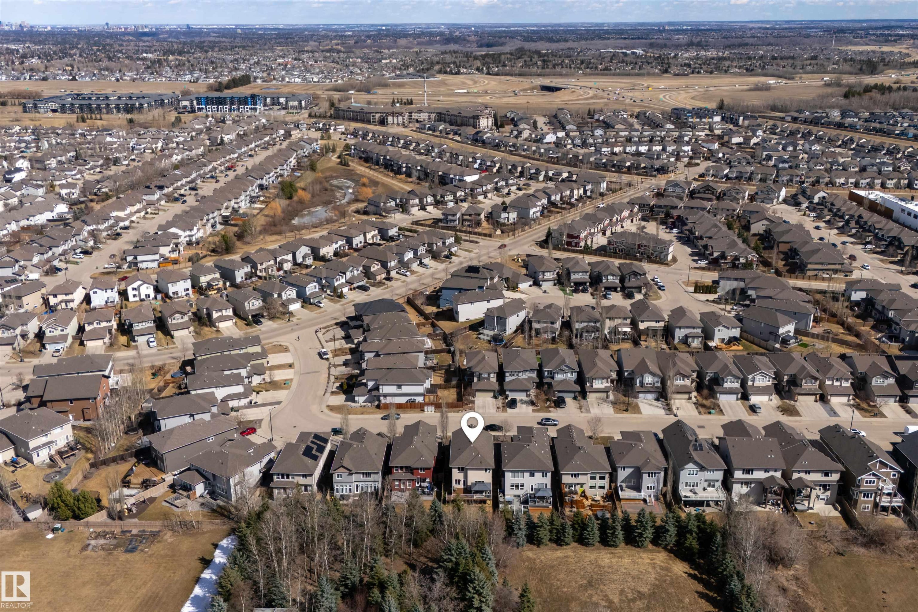 3353 Hilton Crescent, Edmonton, AB - Outdoor With View