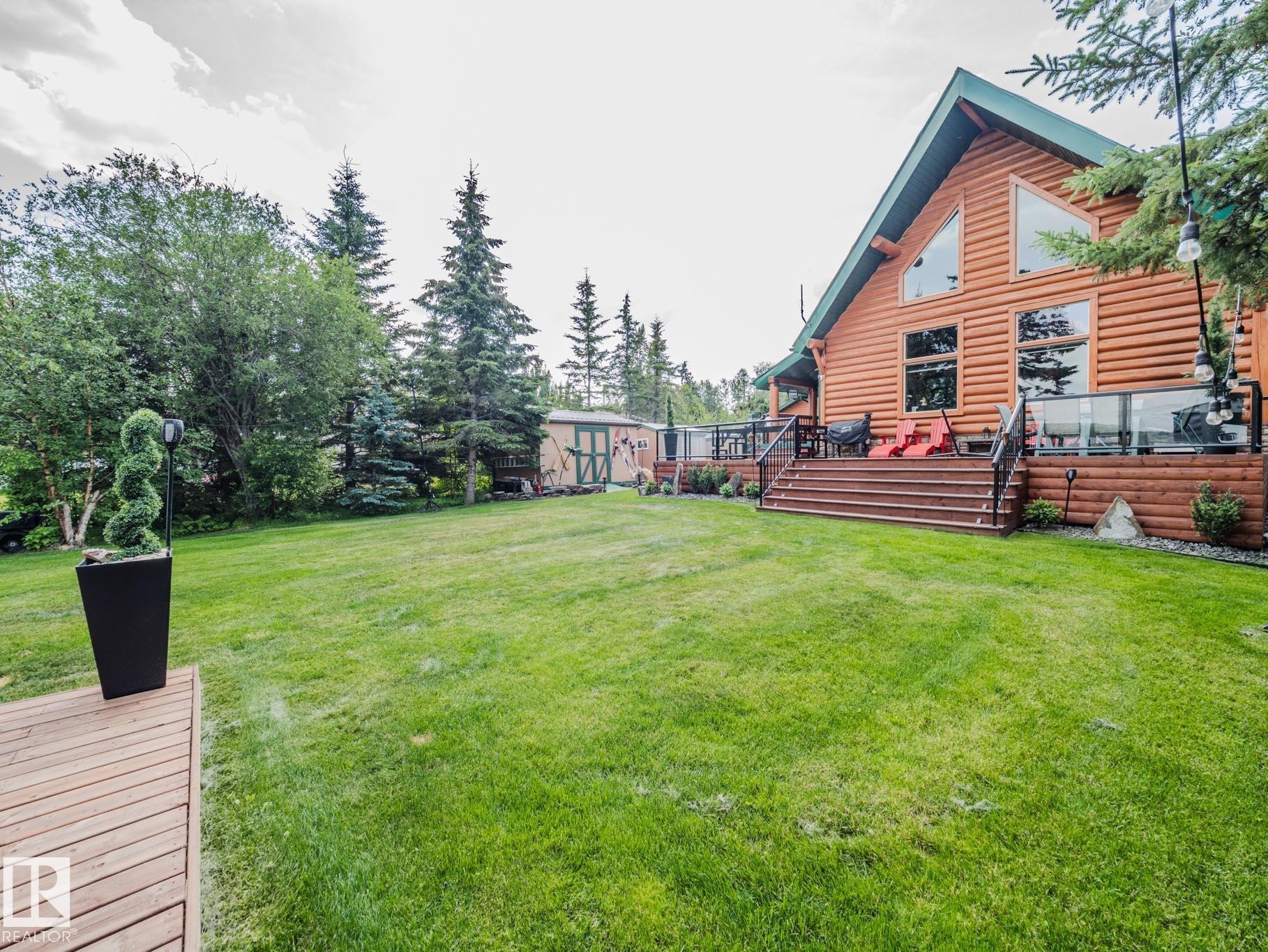 213 Lakeshore Drive, Rural Athabasca County, AB - Outdoor With Deck Patio Veranda