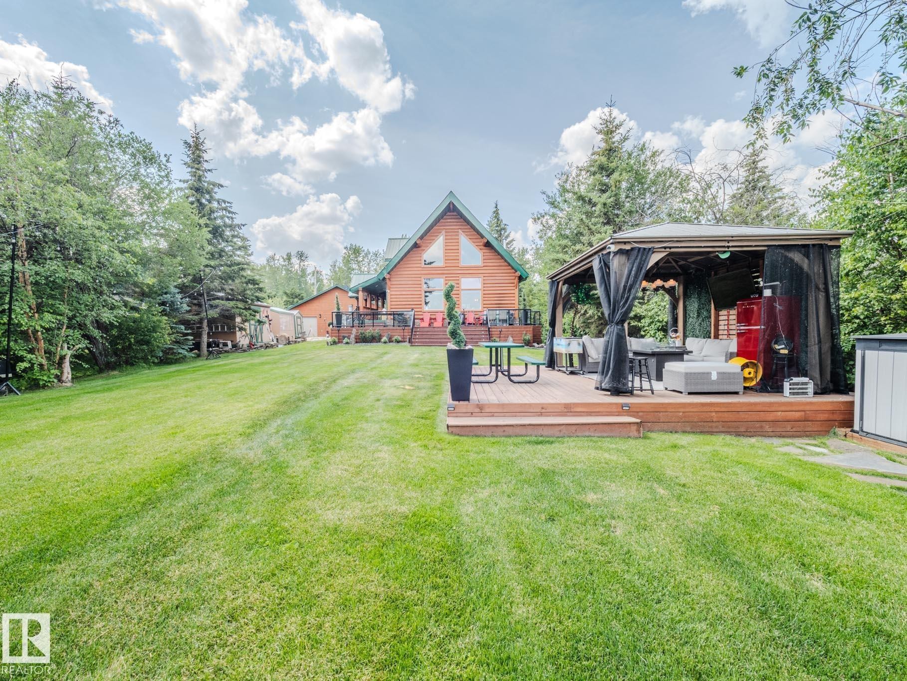 213 Lakeshore Drive, Rural Athabasca County, AB - Outdoor With Deck Patio Veranda