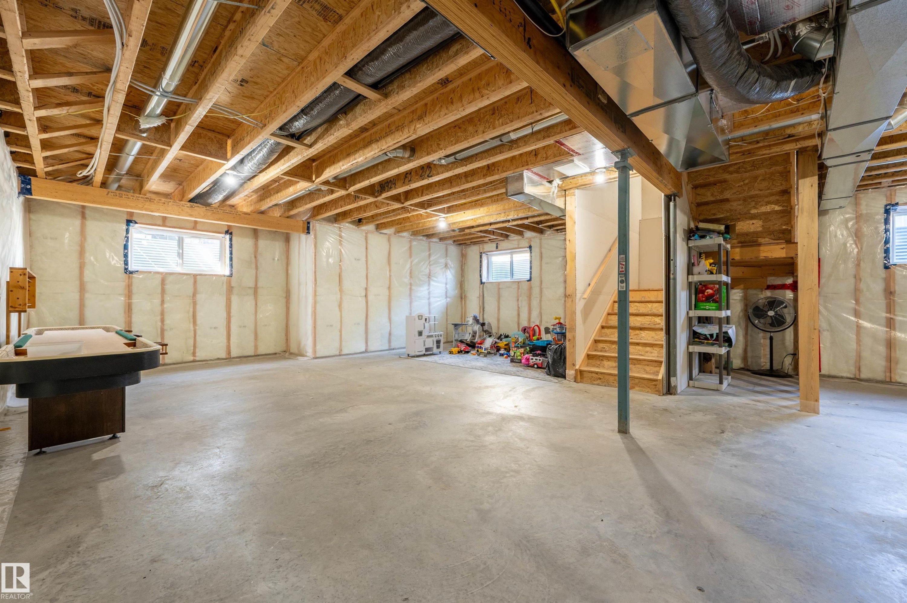 17632 77 Street, Edmonton, AB - Indoor Photo Showing Basement