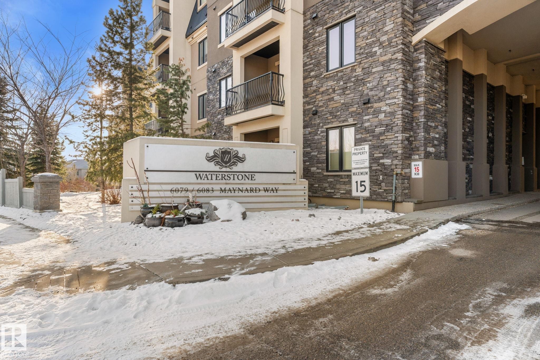 251 6079 Maynard Way, Edmonton, AB - Outdoor With Balcony