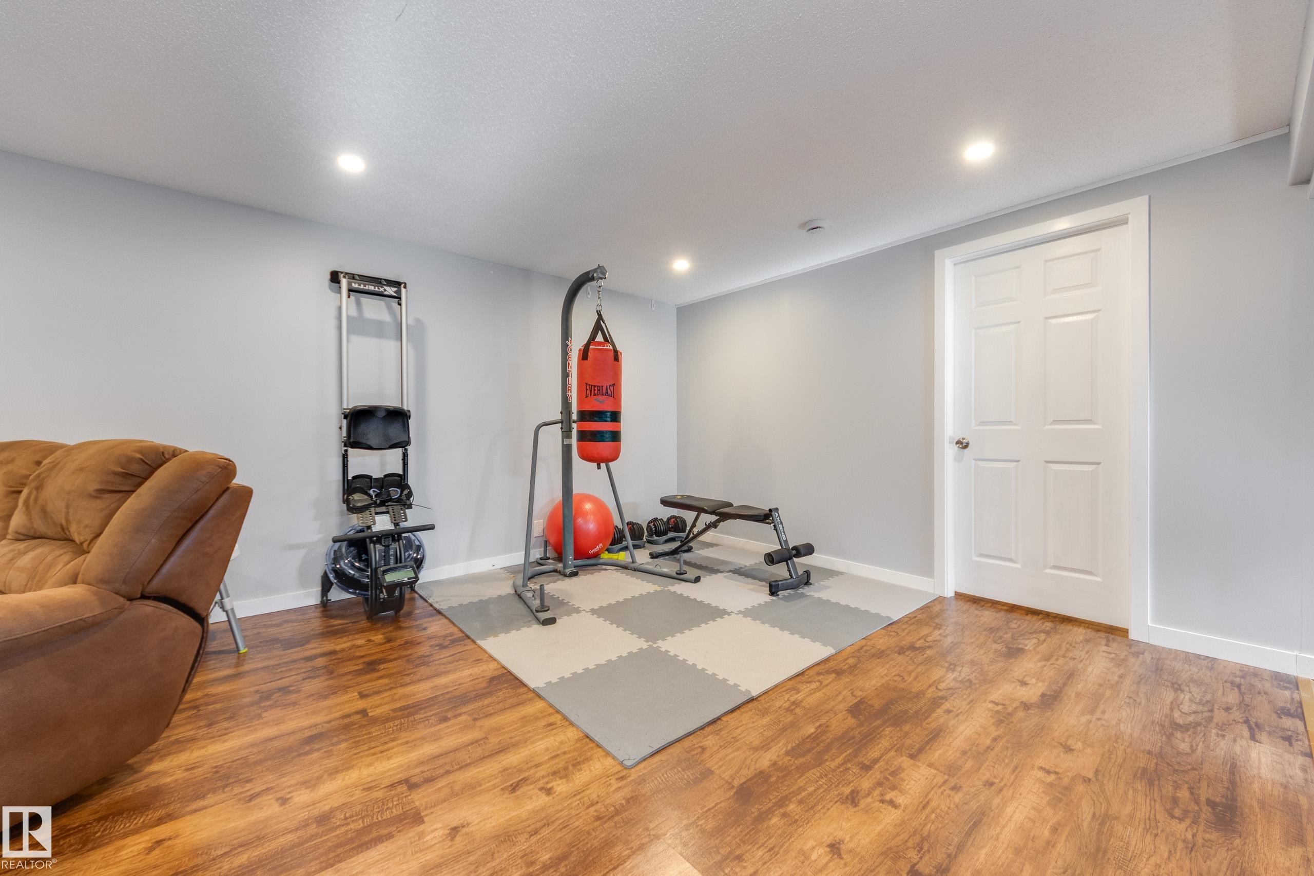 14227 74 Street, Edmonton, AB - Indoor Photo Showing Gym Room