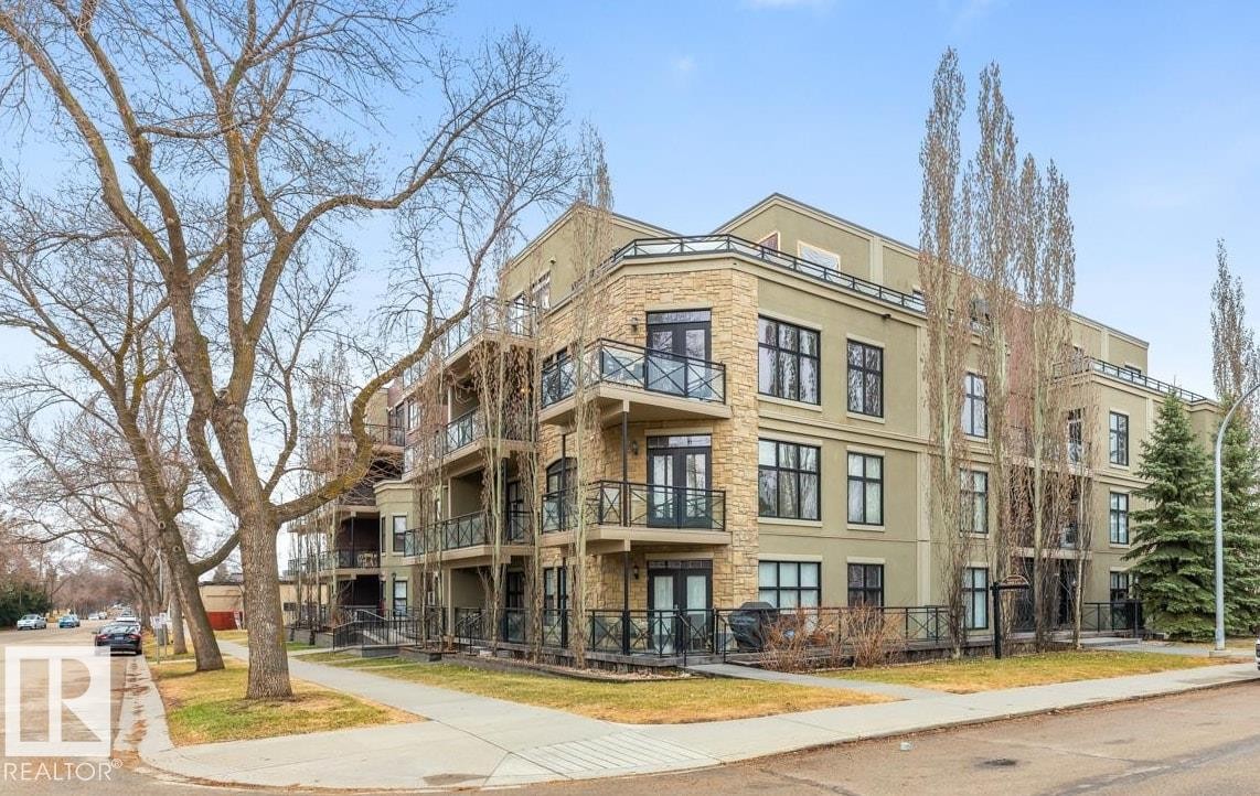 406 10808 71 Avenue, Edmonton, AB - Outdoor With Balcony With Facade