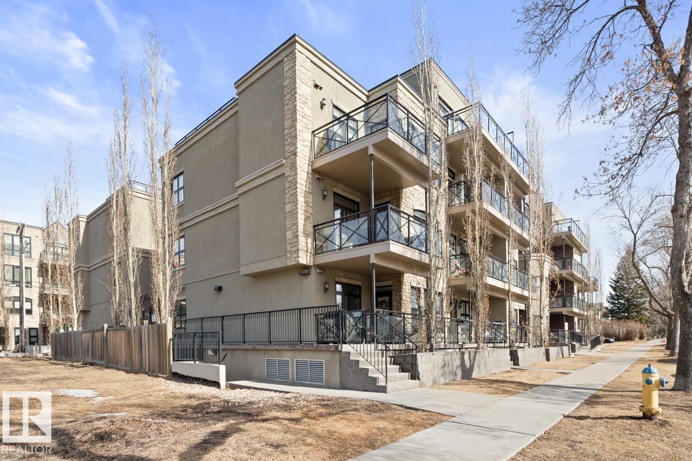 406 10808 71 Avenue, Edmonton, AB - Outdoor With Balcony With Facade