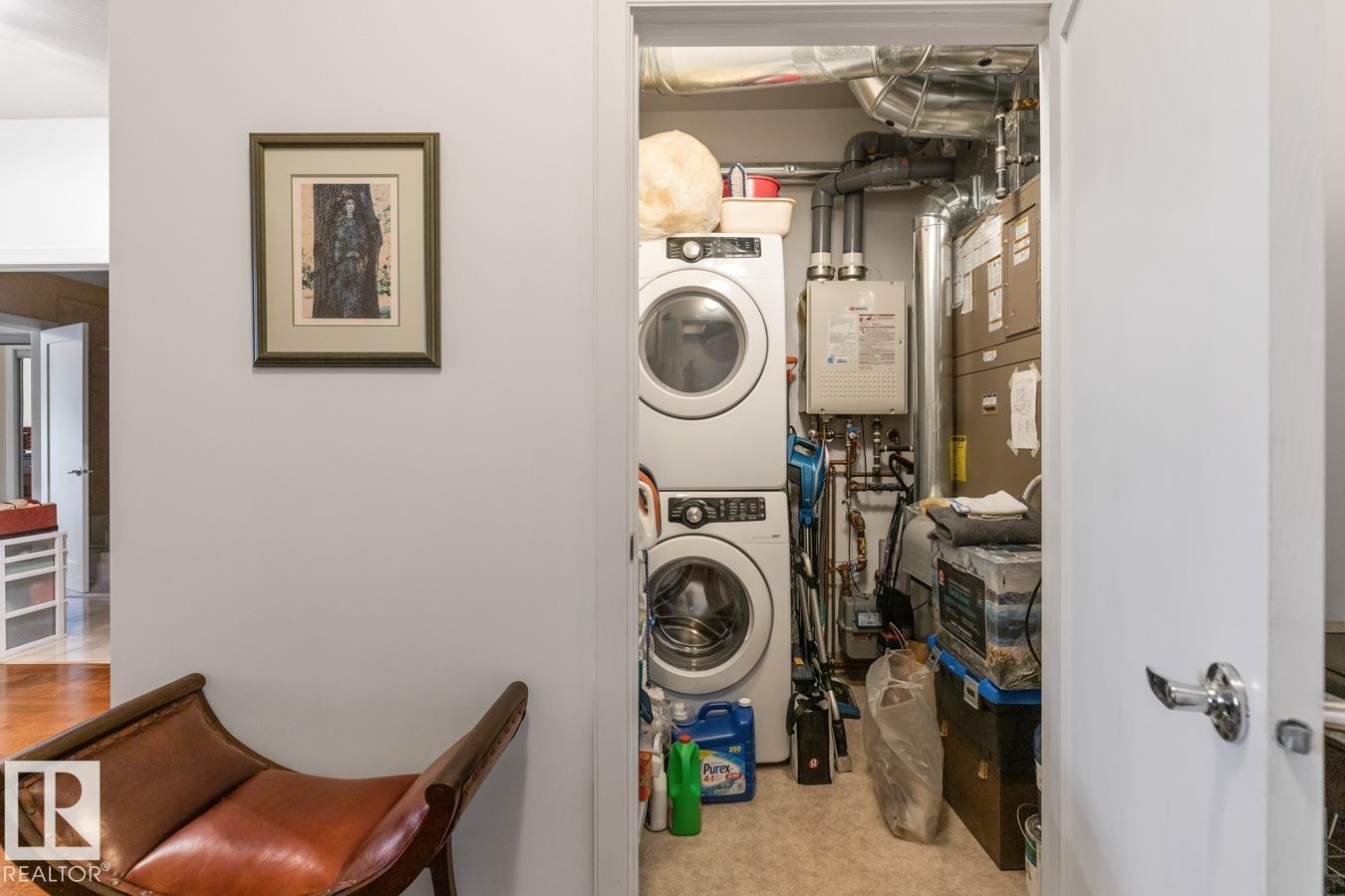 406 10808 71 Avenue, Edmonton, AB - Indoor Photo Showing Laundry Room