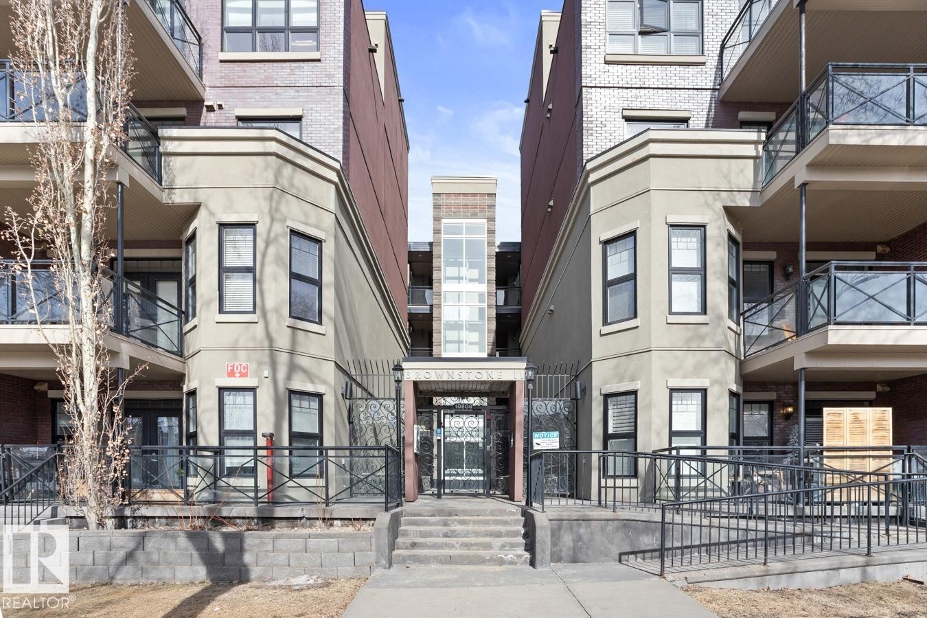 406 10808 71 Avenue, Edmonton, AB - Outdoor With Balcony With Facade