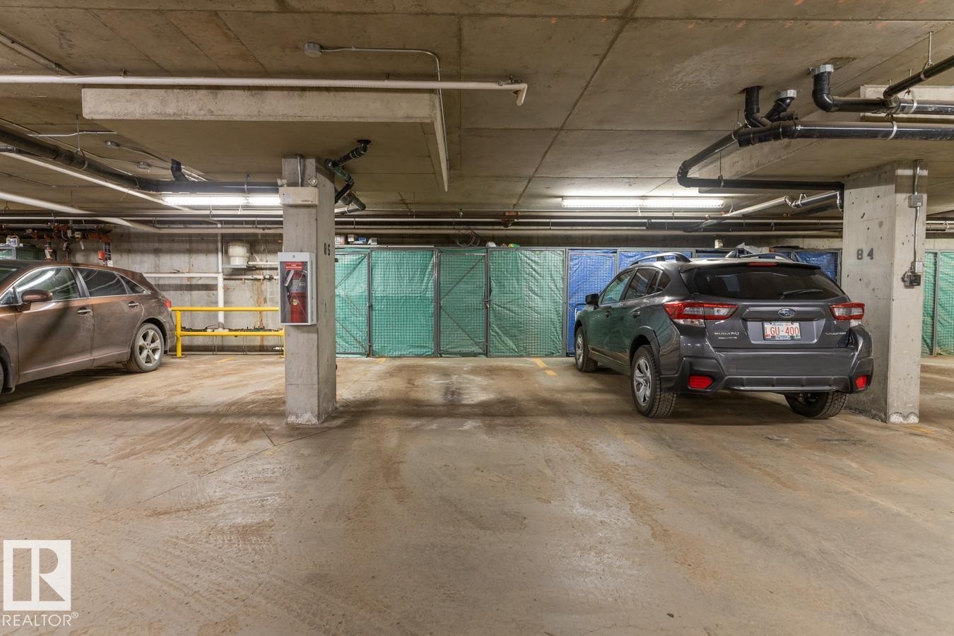 406 10808 71 Avenue, Edmonton, AB - Indoor Photo Showing Garage