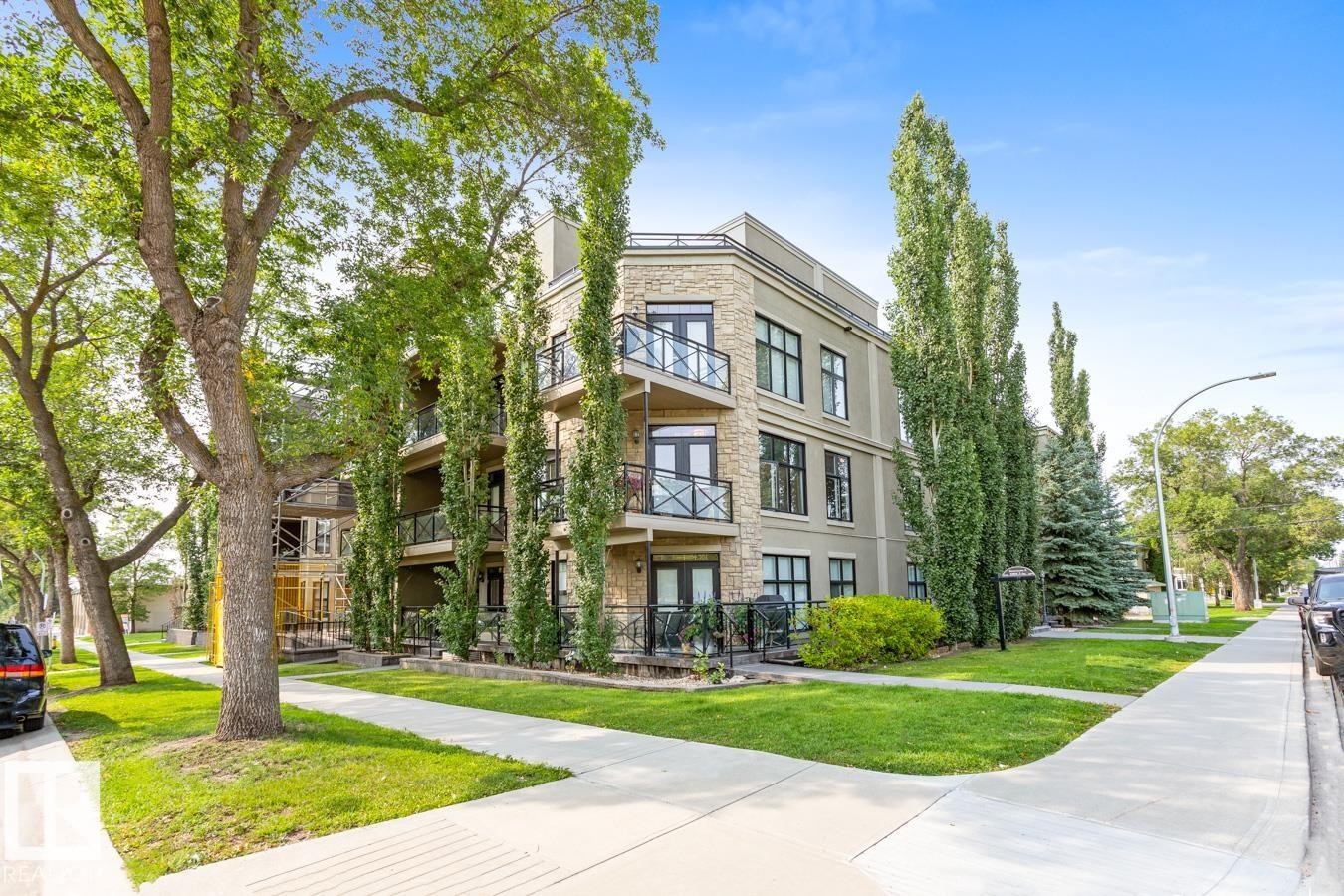 406 10808 71 Avenue, Edmonton, AB - Outdoor With Balcony With Facade