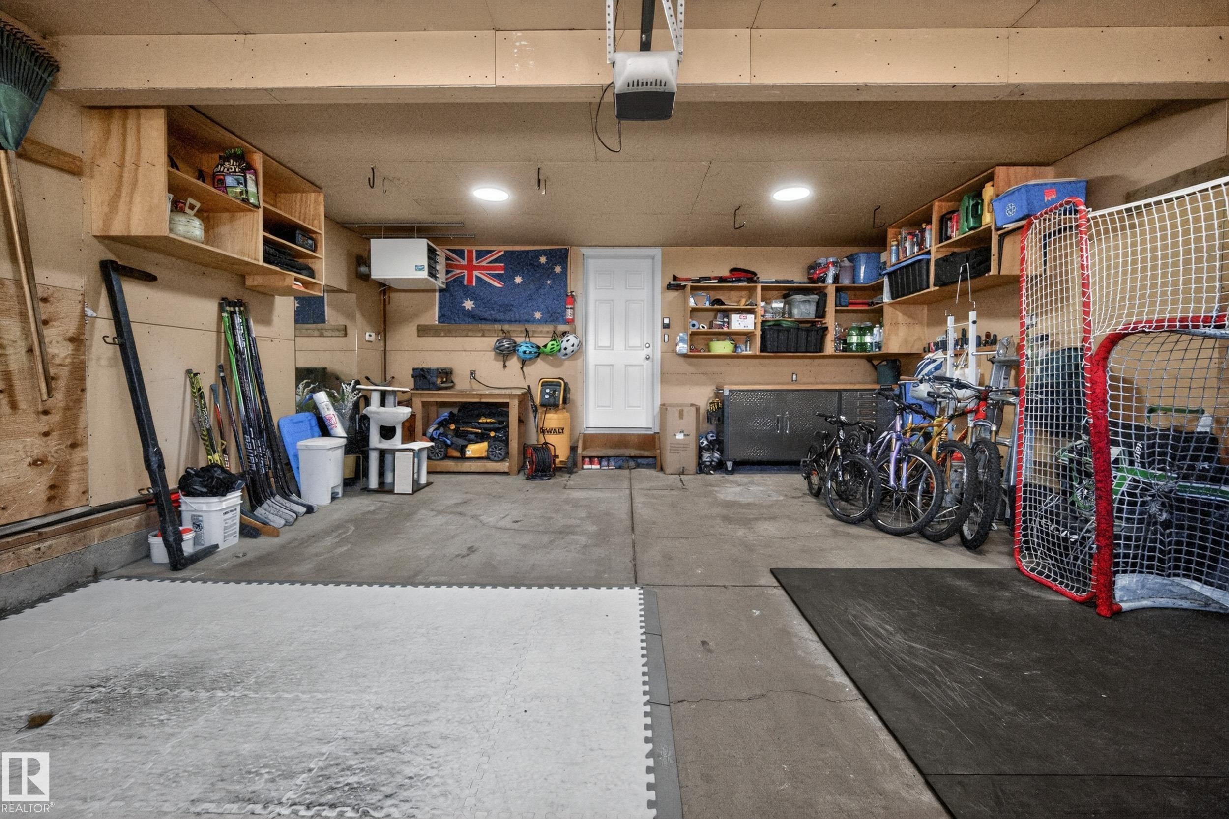 339 Foxboro Drive, Sherwood Park, AB - Indoor Photo Showing Garage