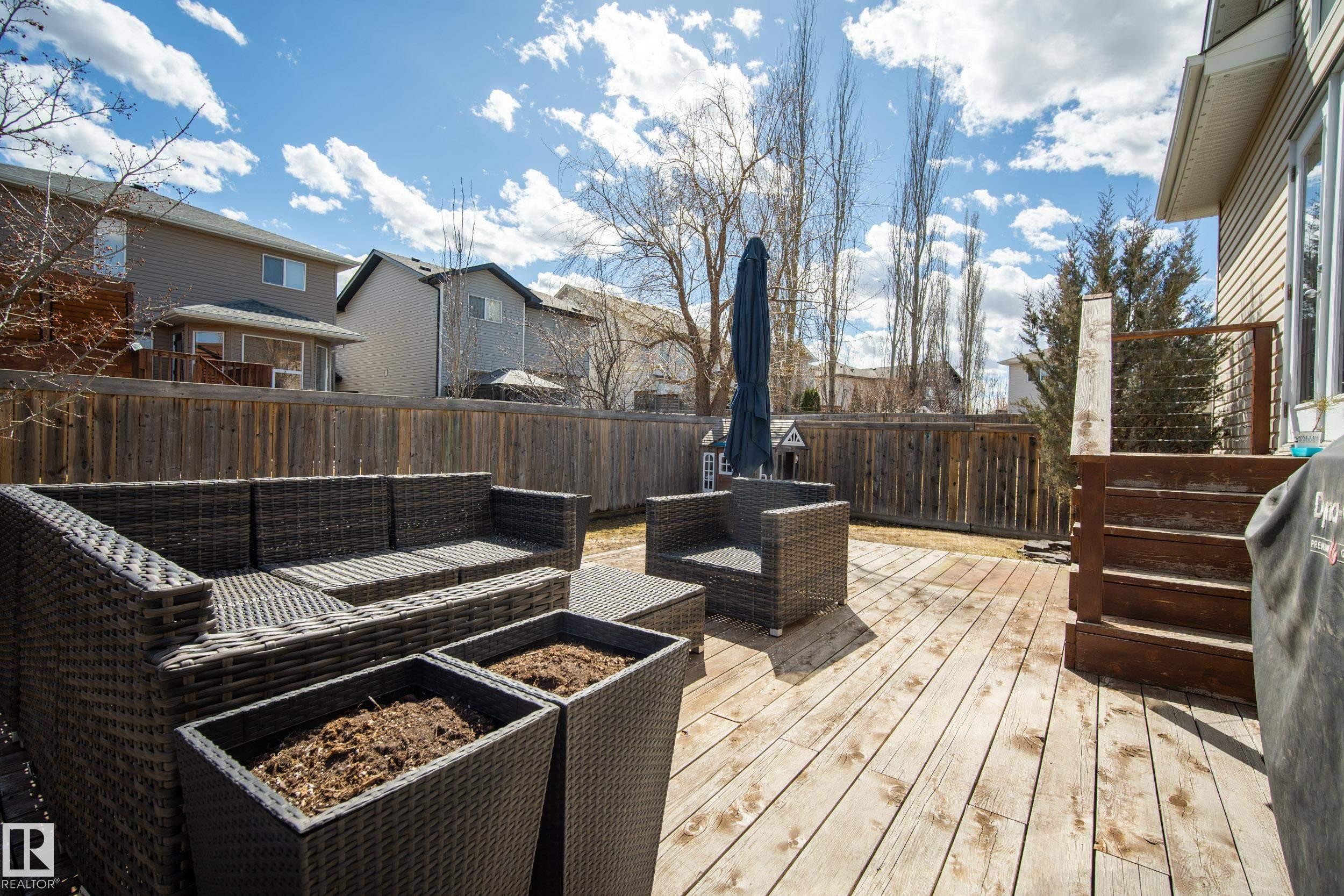 339 Foxboro Drive, Sherwood Park, AB - Outdoor With Deck Patio Veranda With Exterior