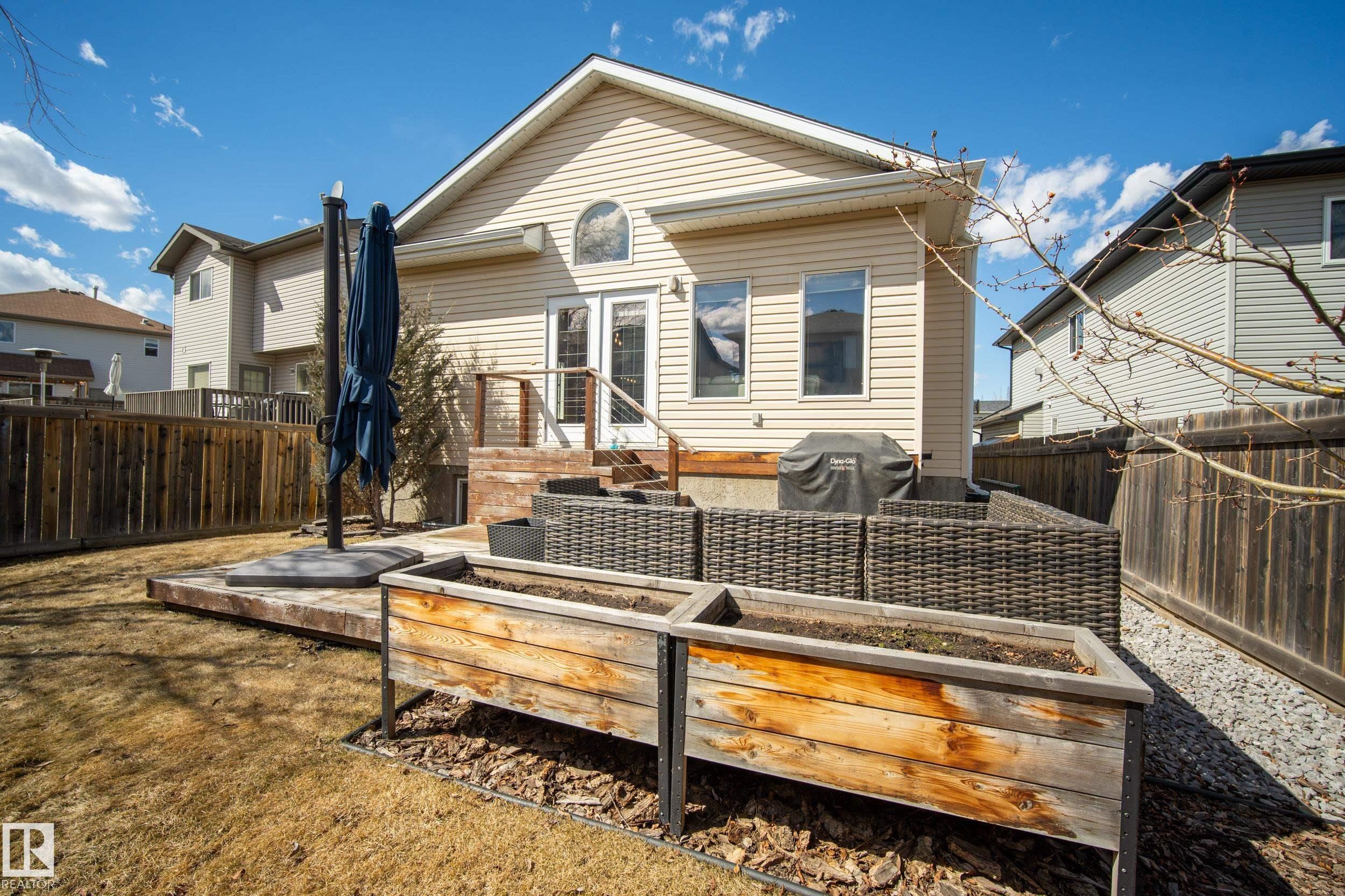 339 Foxboro Drive, Sherwood Park, AB - Outdoor With Deck Patio Veranda