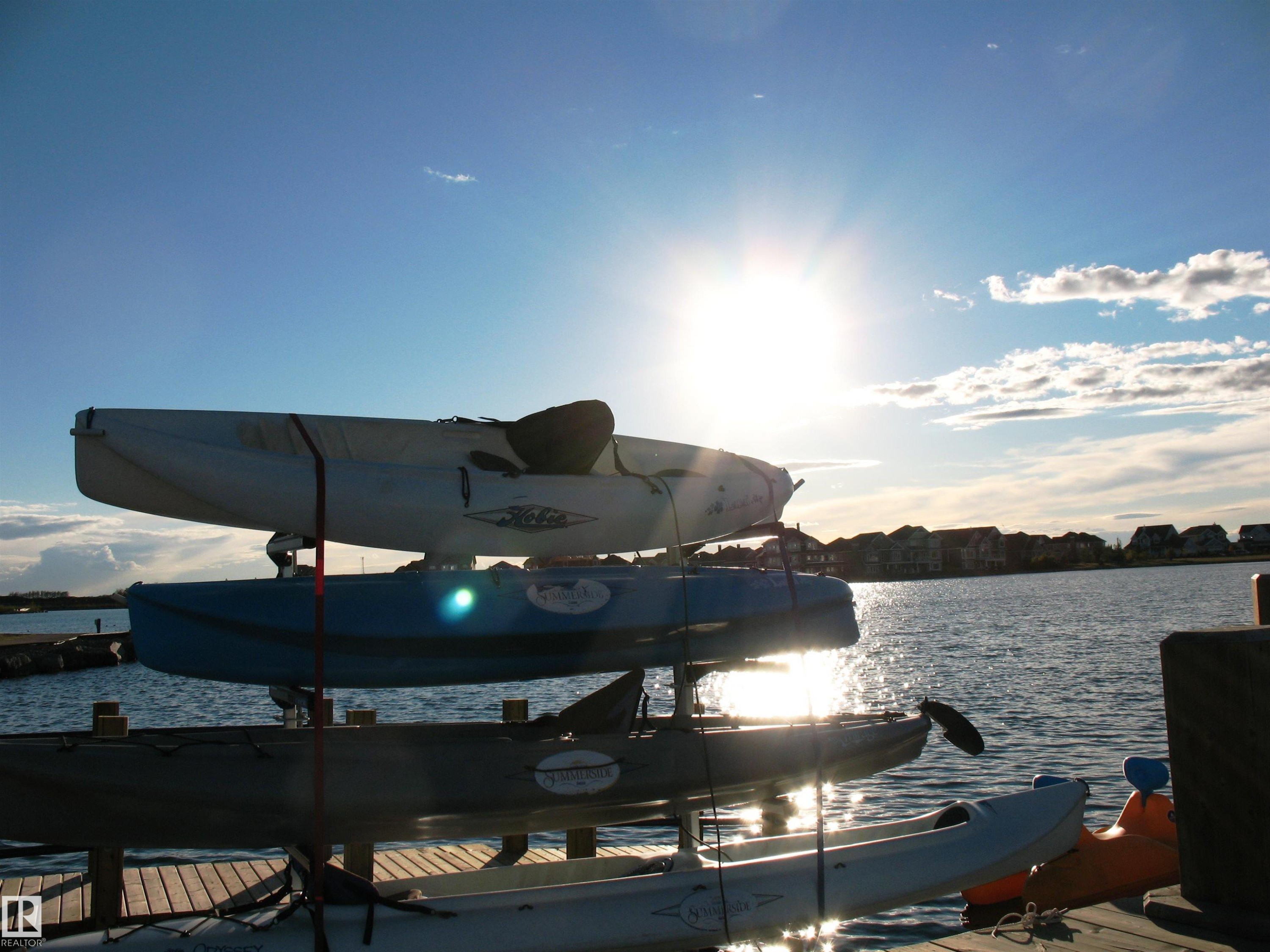 6072 Stanton Drive, Edmonton, AB - Outdoor With Body Of Water With View