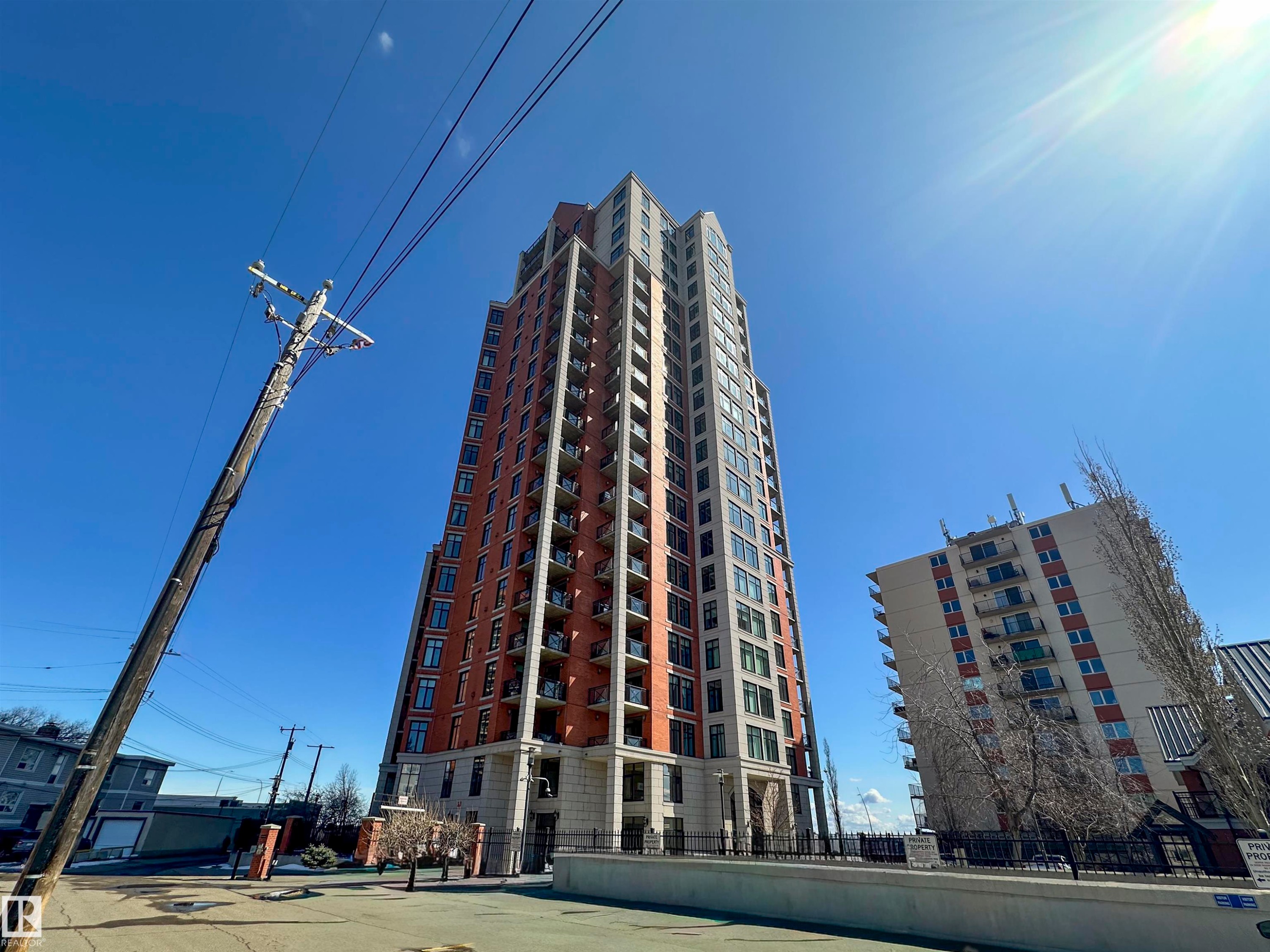 906 9020 Jasper Avenue, Edmonton, AB - Outdoor With Facade