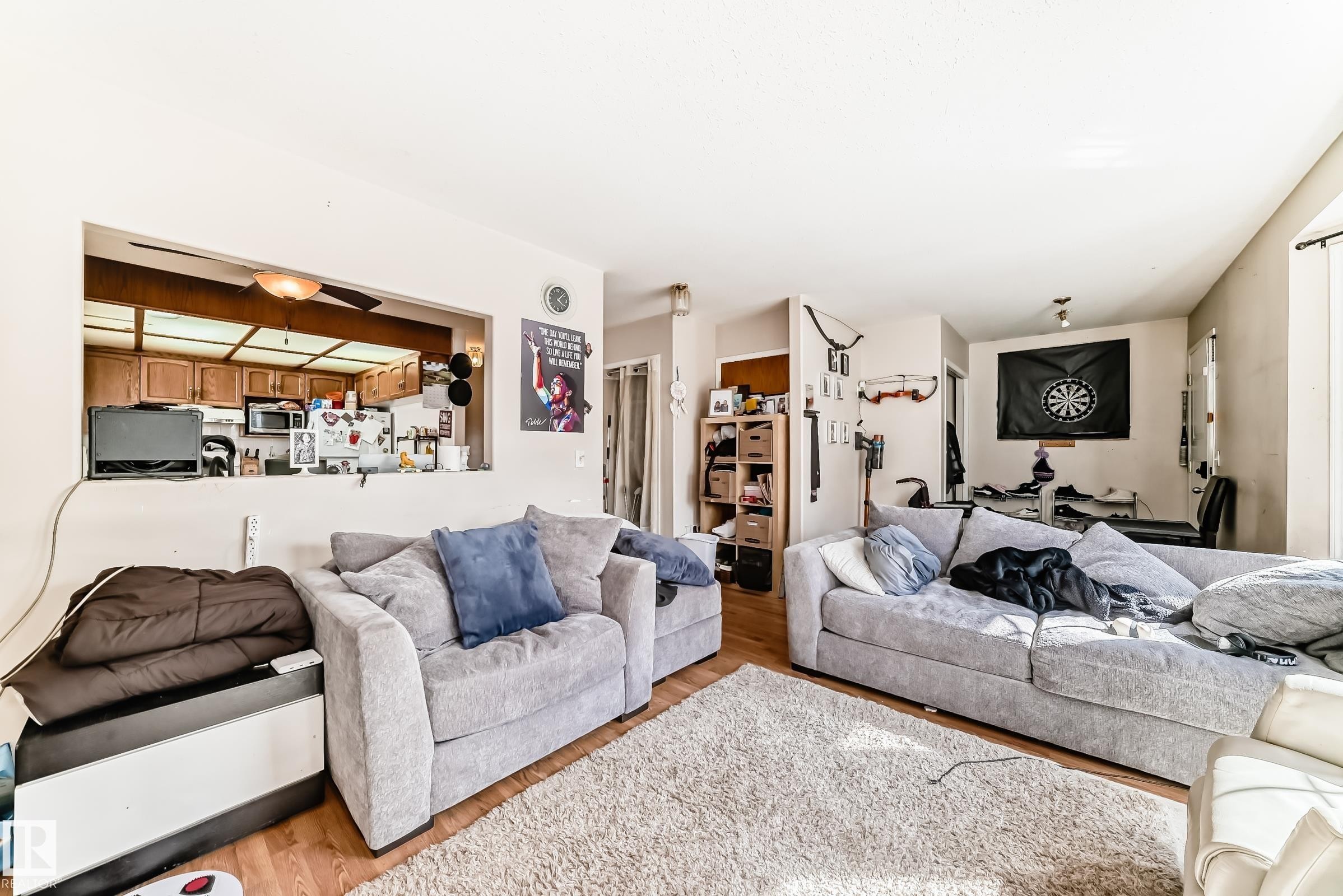 12005 95A Street, Edmonton, AB - Indoor Photo Showing Living Room