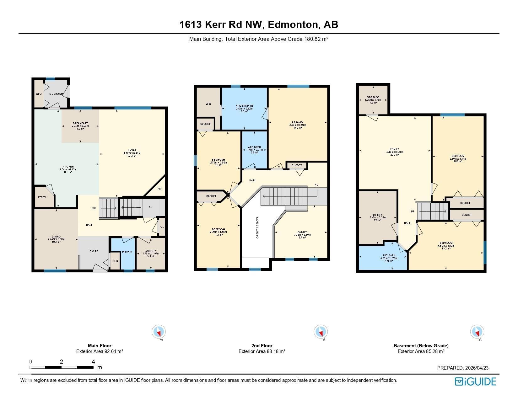 Floor plan - 1613 Kerr Road, Edmonton, AB - Other