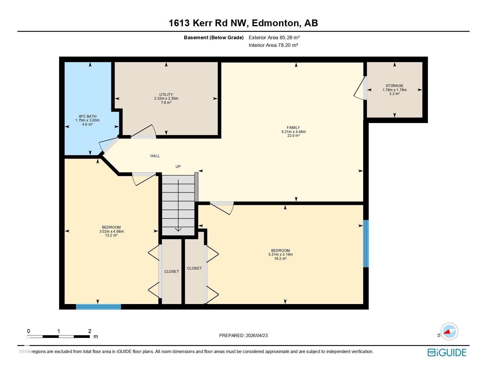 Floor plan - 1613 Kerr Road, Edmonton, AB - Other