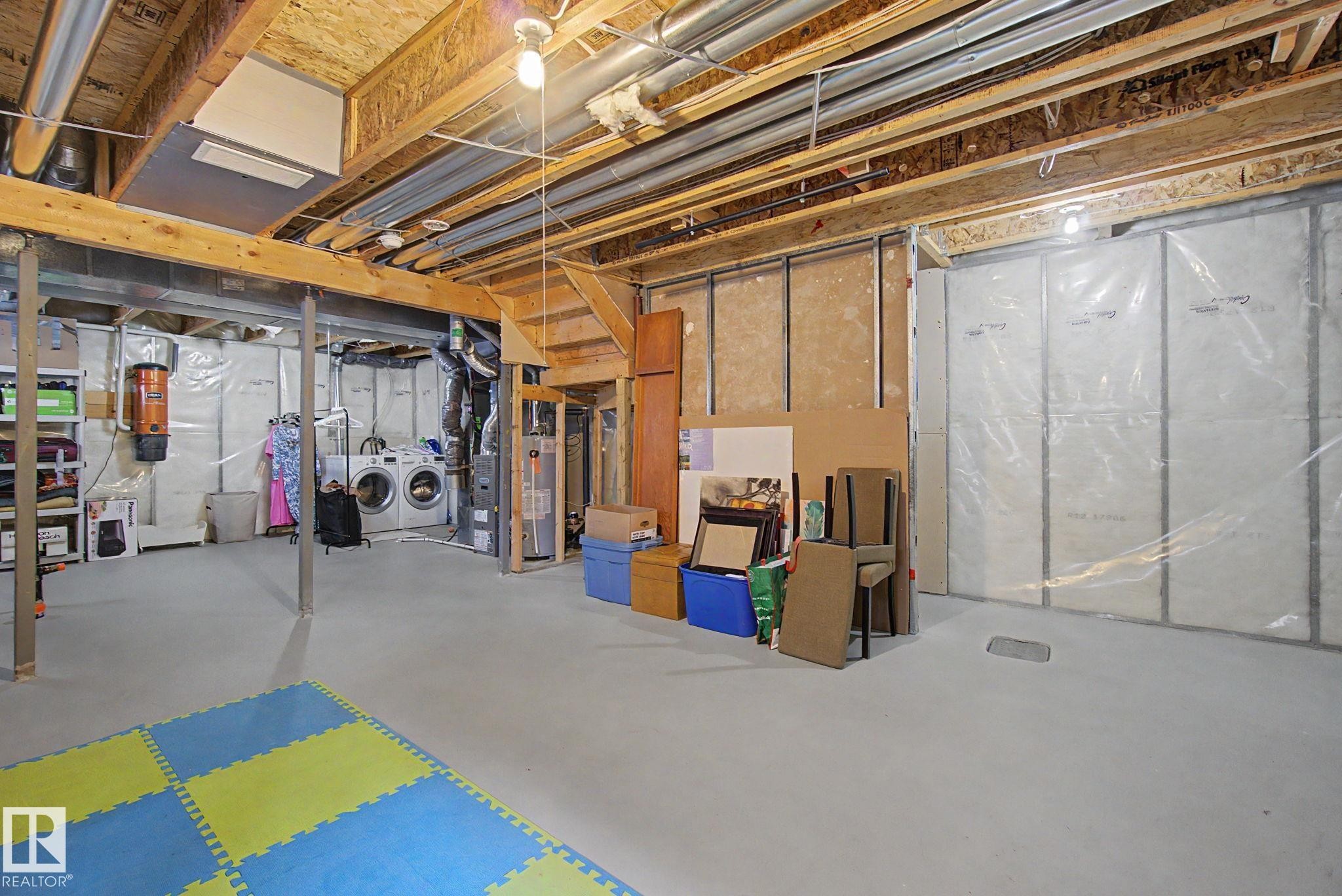 9111 213 Street, Edmonton, AB - Indoor Photo Showing Basement