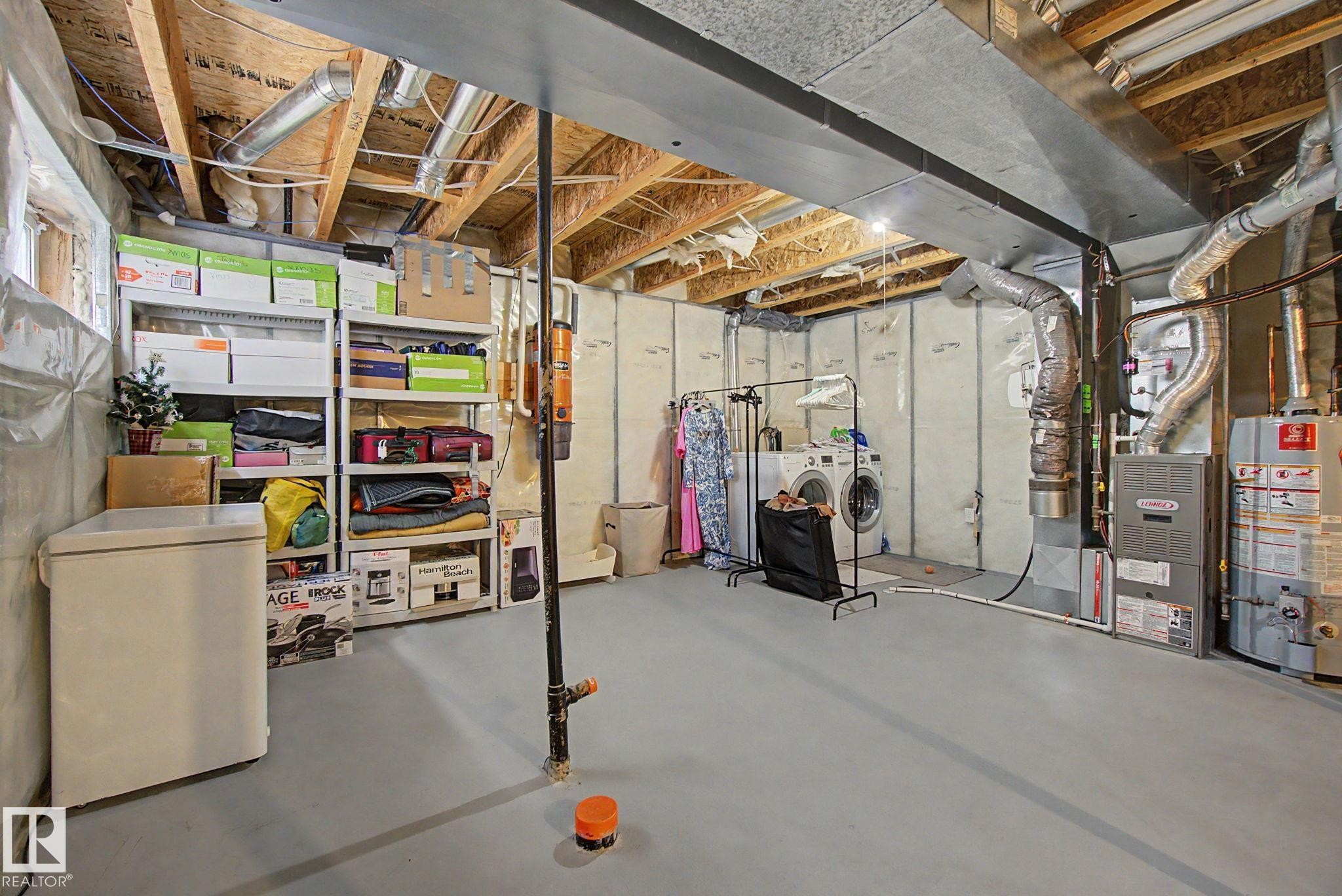 9111 213 Street, Edmonton, AB - Indoor Photo Showing Basement