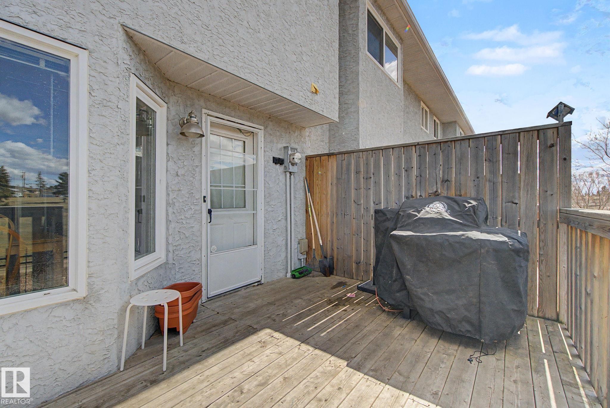 141 5 Aberdeen Way, Stony Plain, AB - Outdoor With Deck Patio Veranda With Exterior