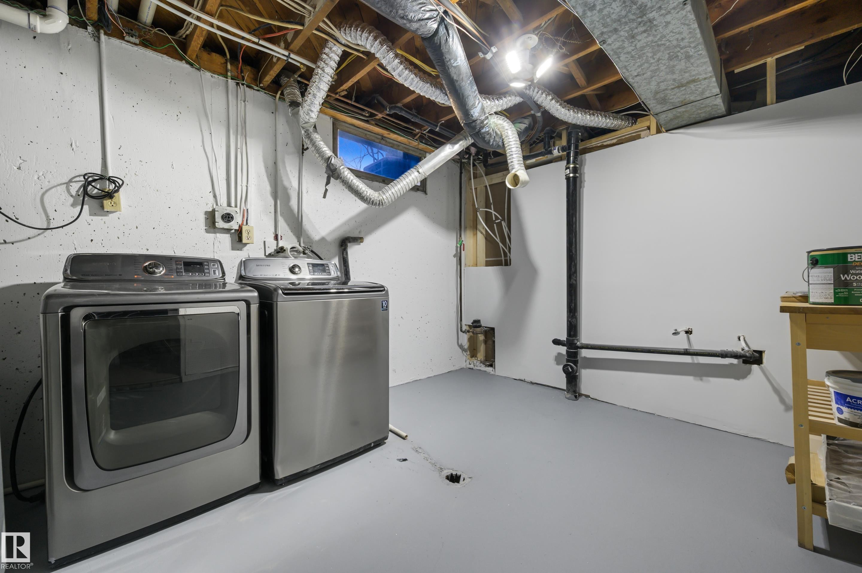 13228 83 Street Nw, Edmonton, AB - Indoor Photo Showing Laundry Room