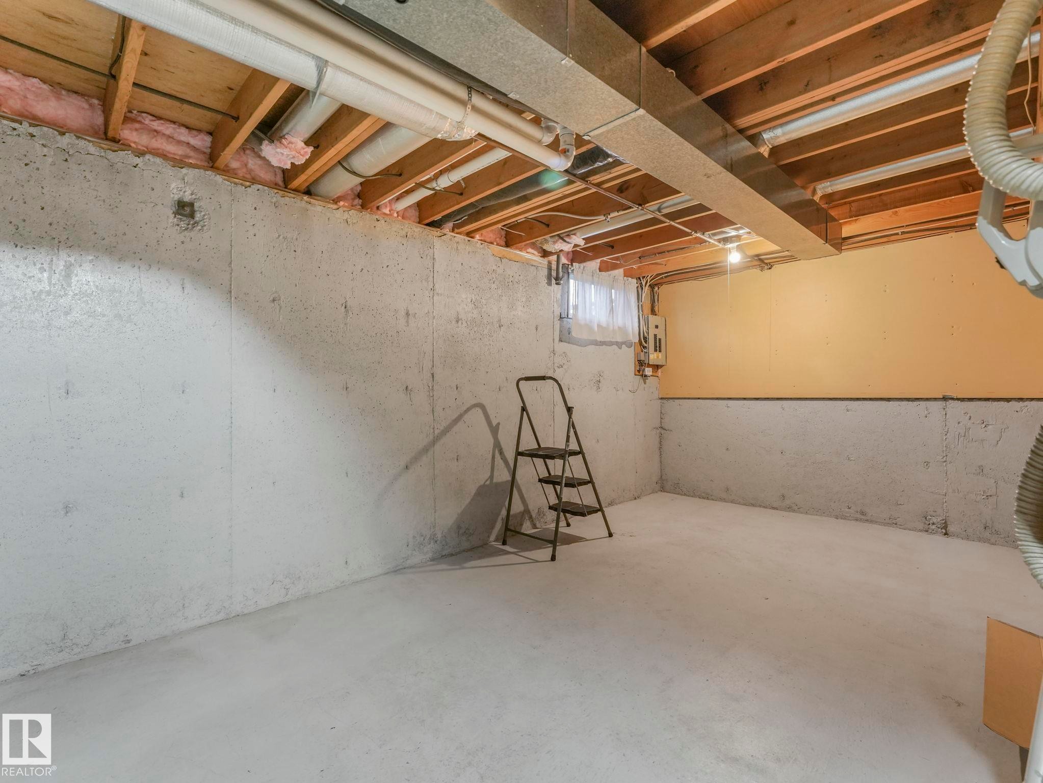 33 Glaewyn, St. Albert, AB - Indoor Photo Showing Basement