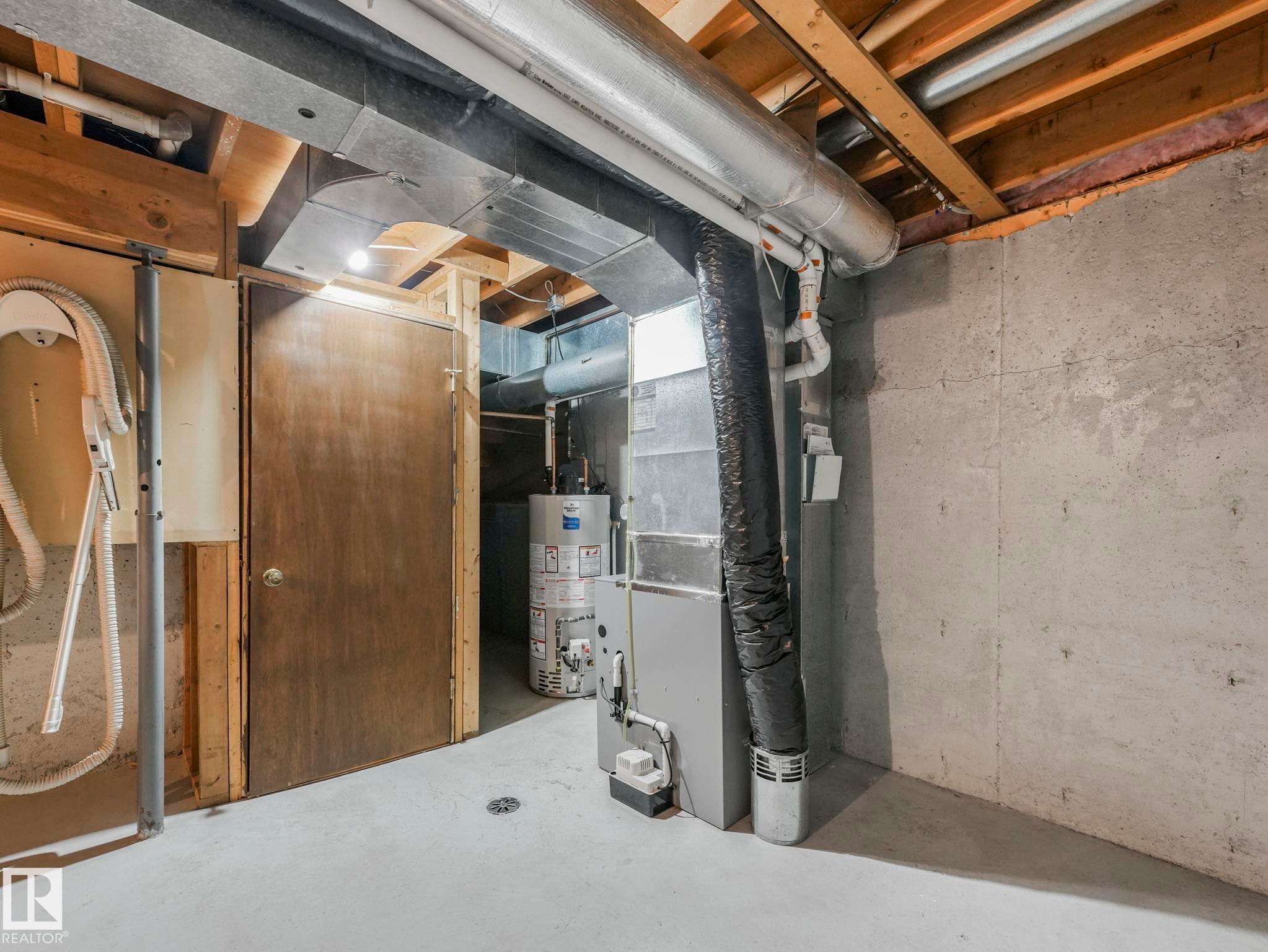 33 Glaewyn, St. Albert, AB - Indoor Photo Showing Basement