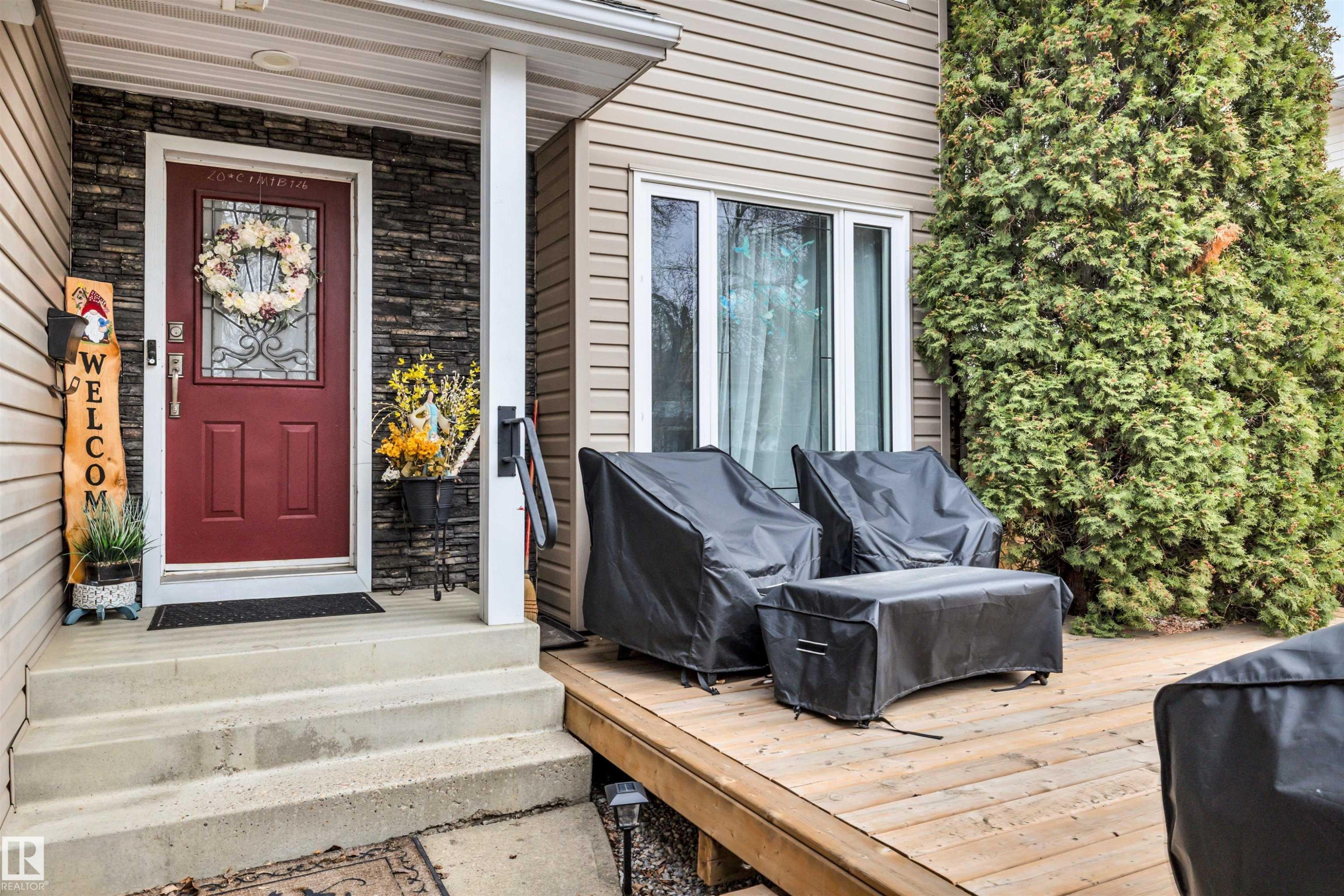37 Deane Crescent, St. Albert, AB - Outdoor With Deck Patio Veranda With Exterior