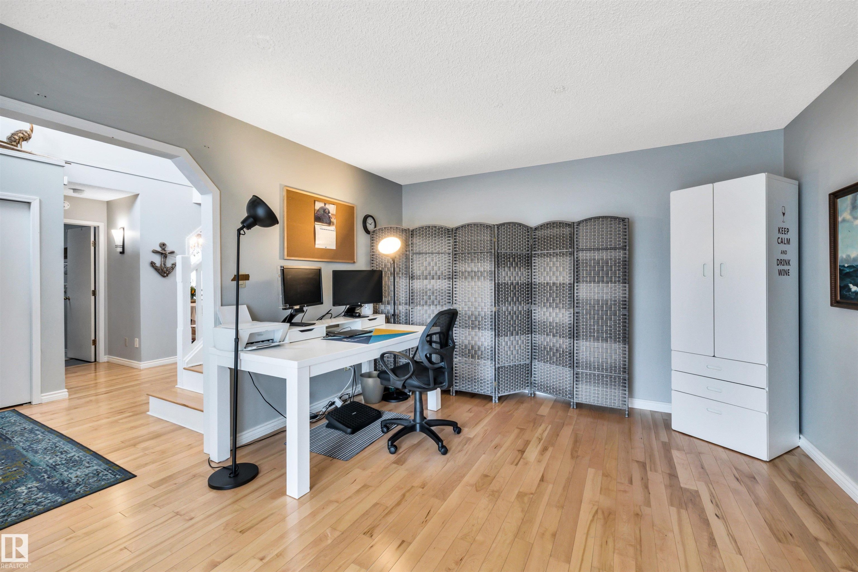 37 Deane Crescent, St. Albert, AB - Indoor Photo Showing Office